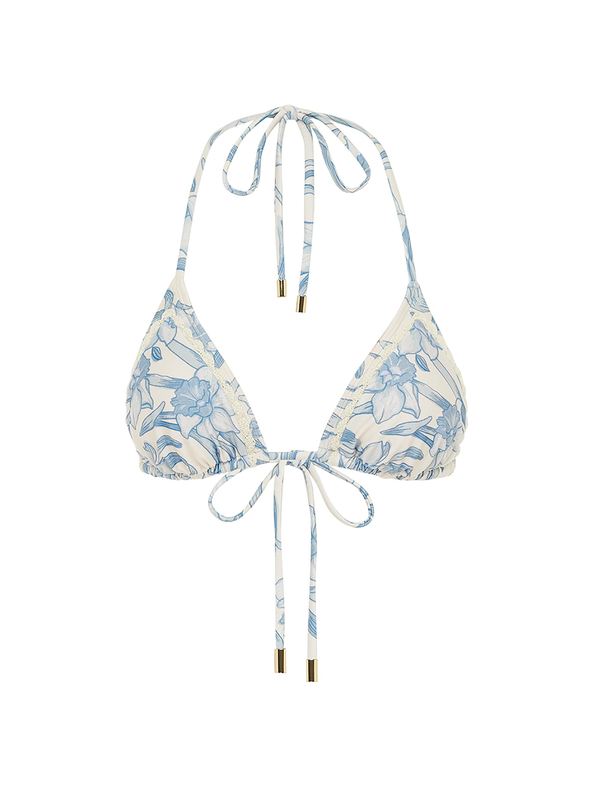 Peony Women's Everlasting Triangle Bikini Top - Daffodil