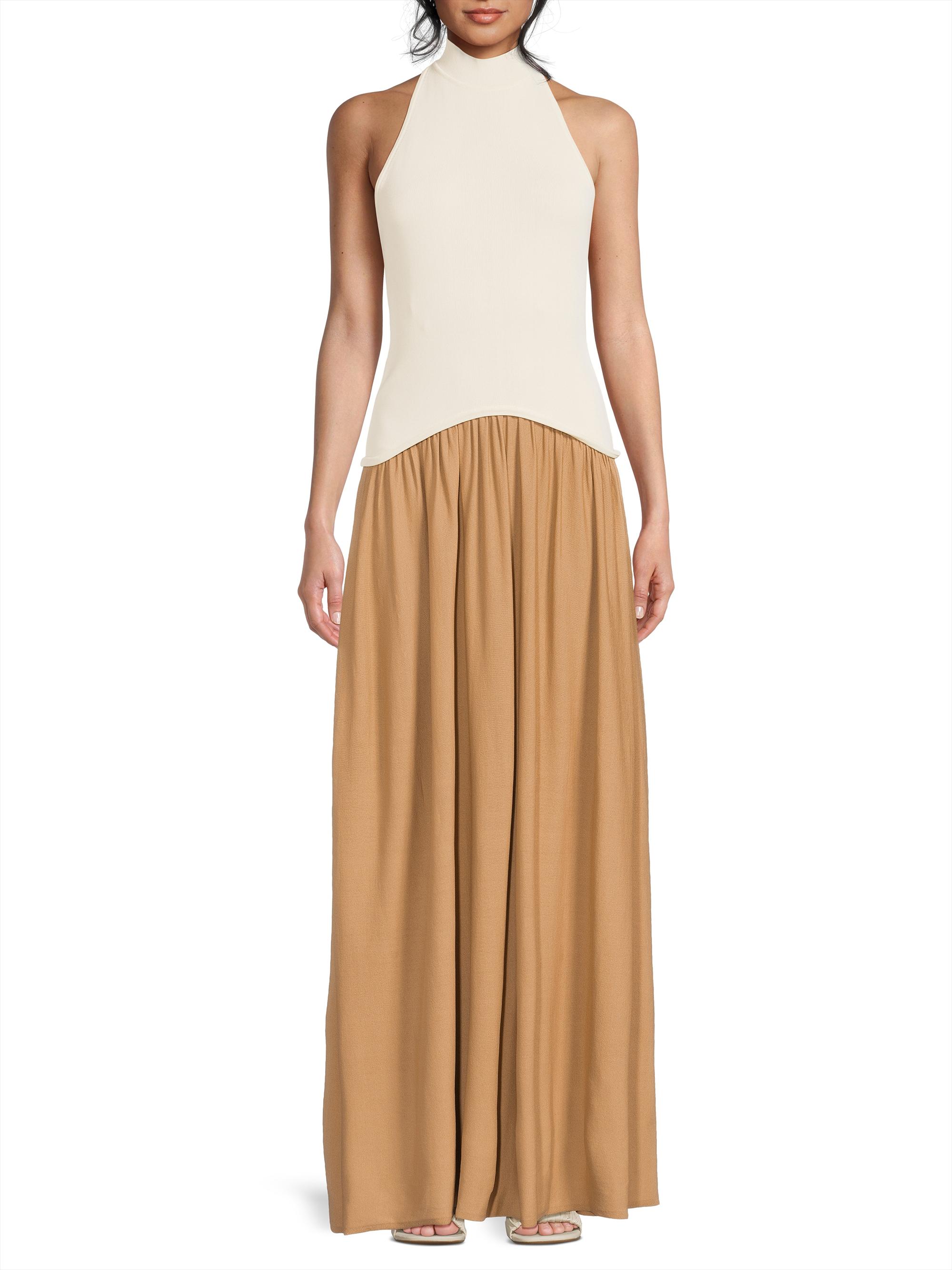 slim fit dress slacks Solid & Striped | The Halter Soglio Dress | S