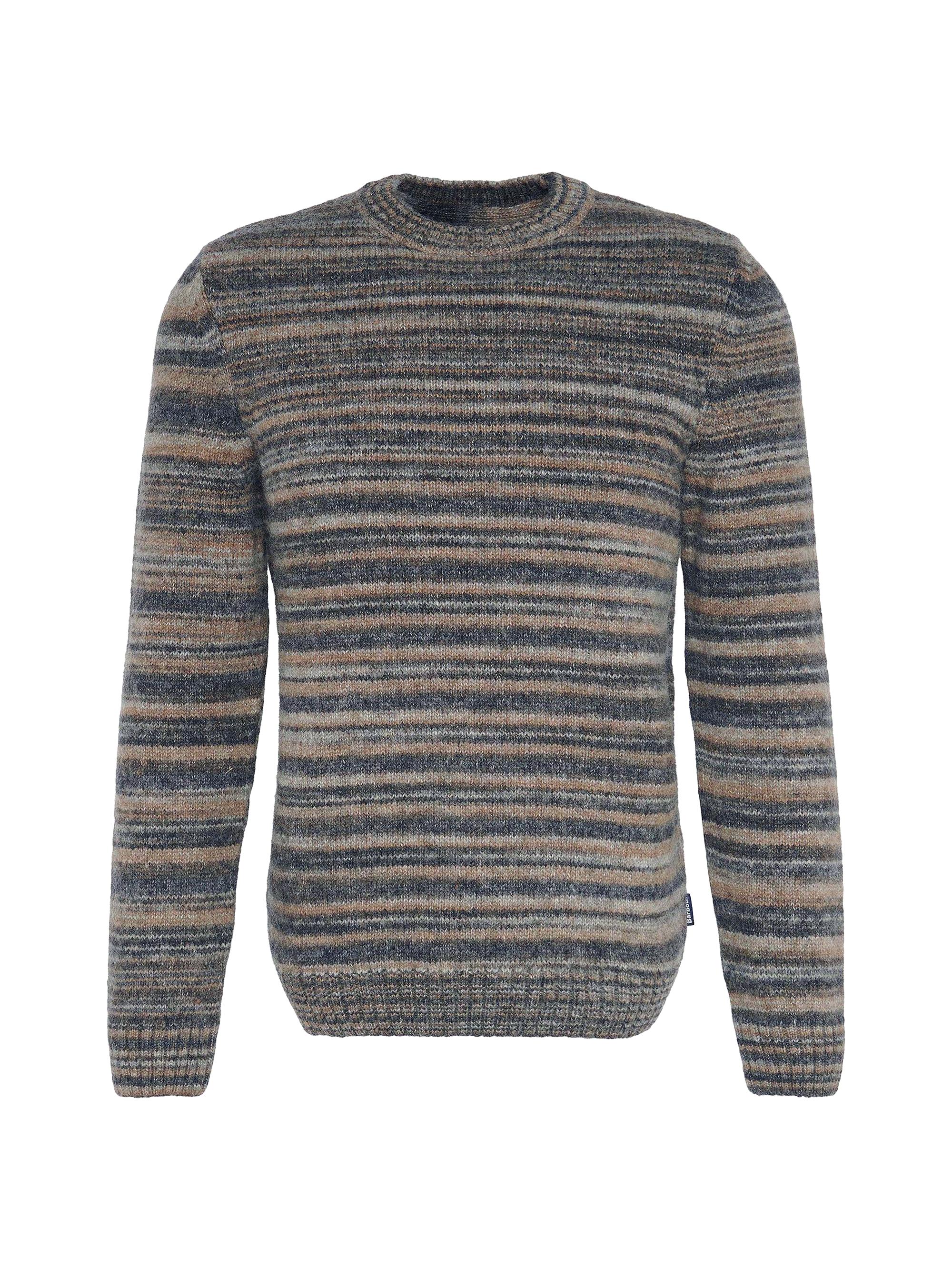 Barbour Men's Pateley Stripe Sweater - Charcoal