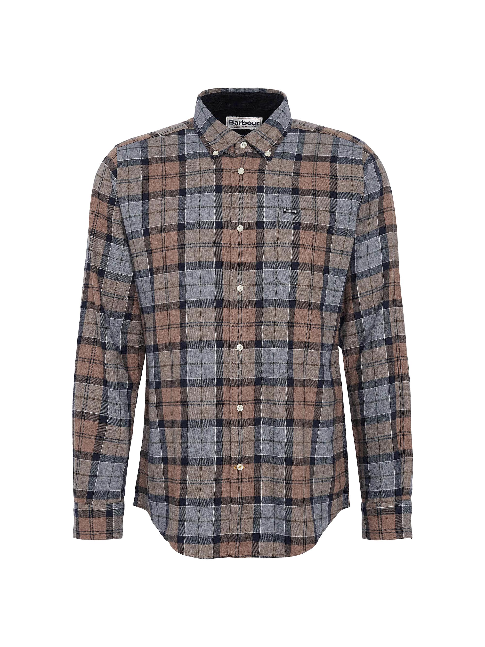 Barbour Men's Rasay Plaid Tailored Fit Shirt - Cedarwood