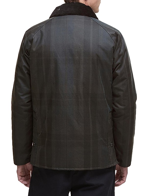 Shop Barbour Modern Check Bedale Wax Jacket | Saks Fifth Avenue Shop Barbour Modern Check Bedale Wax Jacket | Saks Fifth Avenue