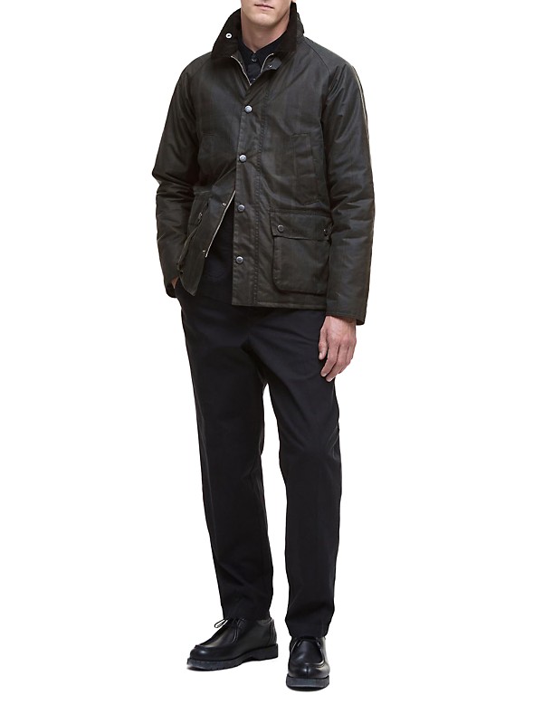 Shop Barbour Modern Check Bedale Wax Jacket | Saks Fifth Avenue Shop Barbour Modern Check Bedale Wax Jacket | Saks Fifth Avenue