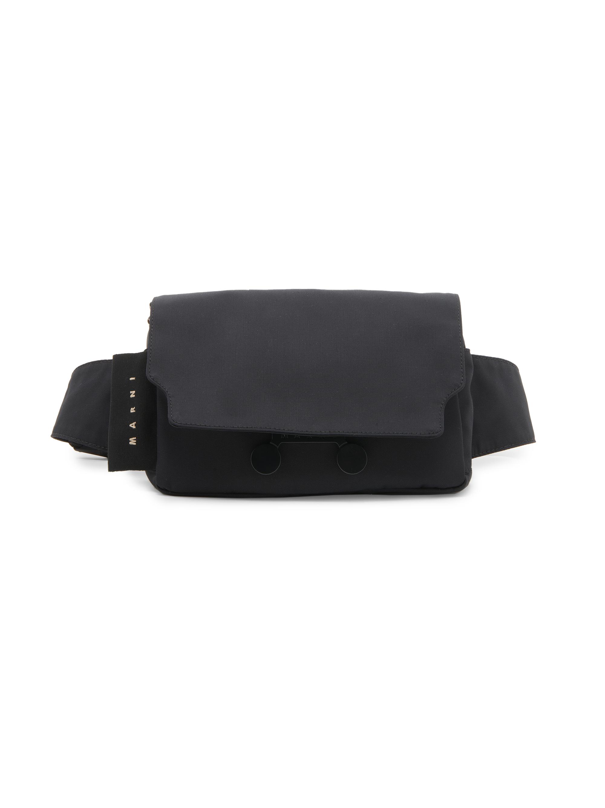 Marni Men's Nylon Sling Bag - Black