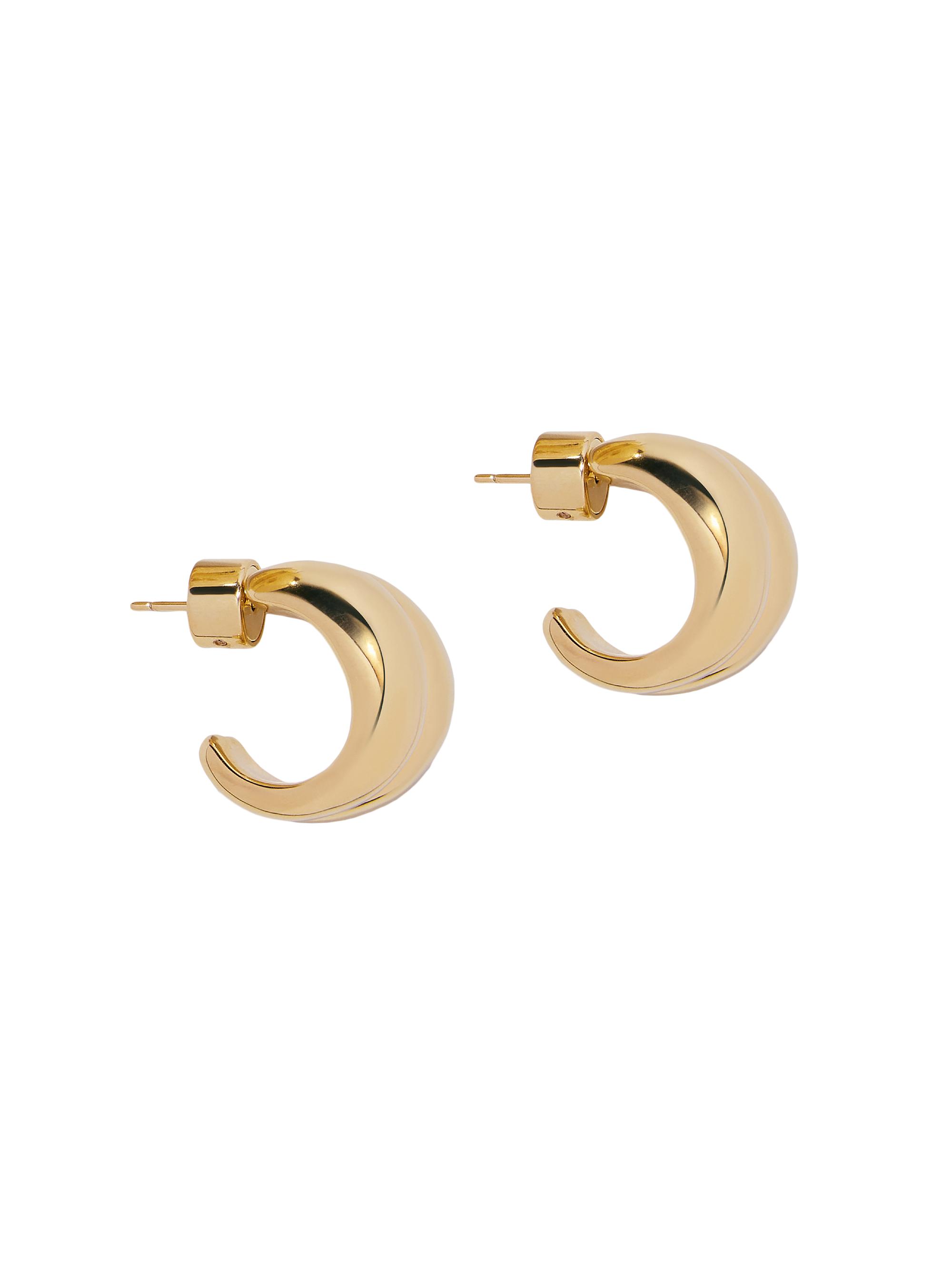 Jennifer Fisher Women's Chavez 10K-Gold-Plated Huggie Hoop Earrings - Gold
