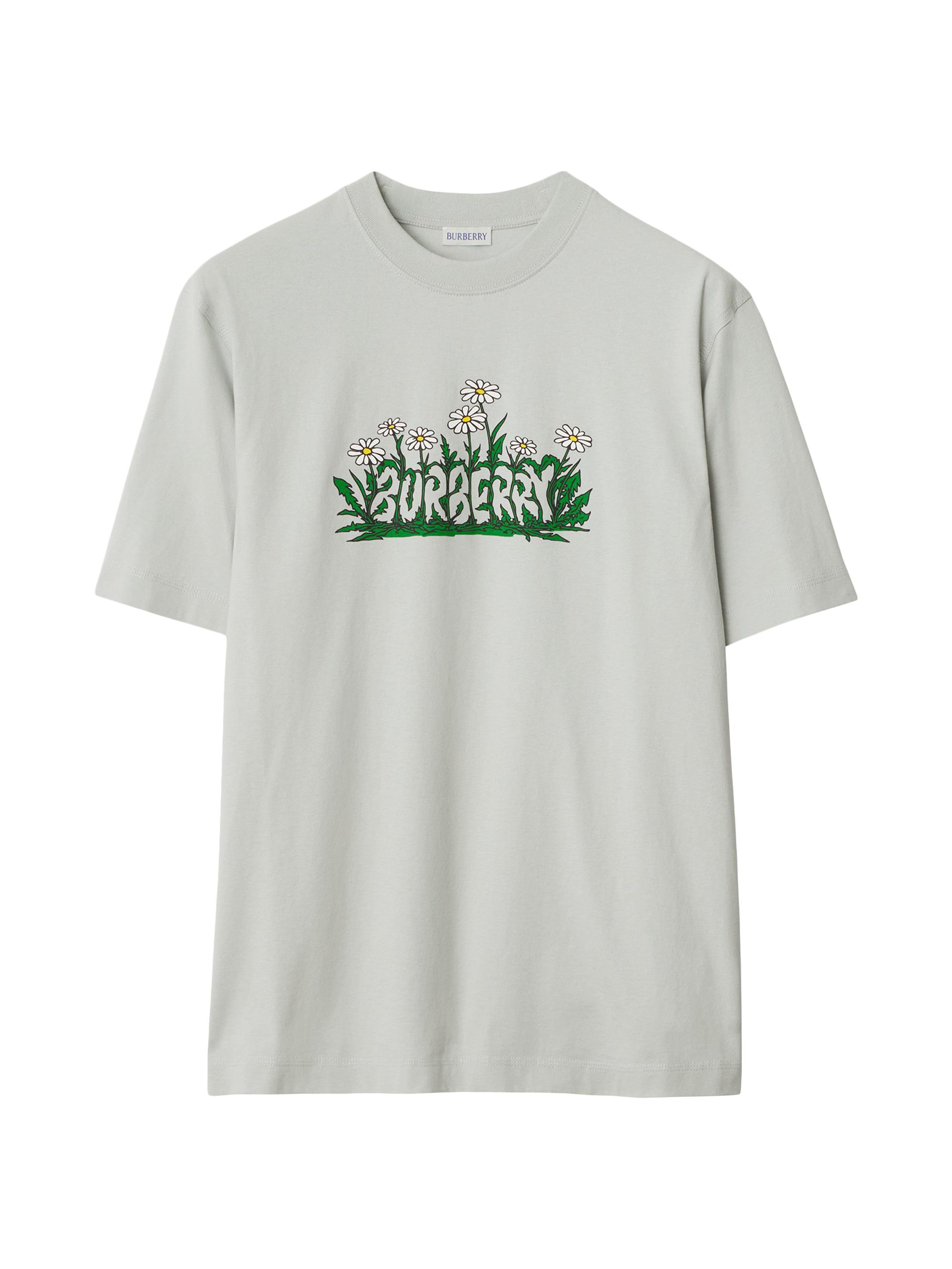 Burberry Logo Cotton T-Shirt | Saks Fifth Avenue