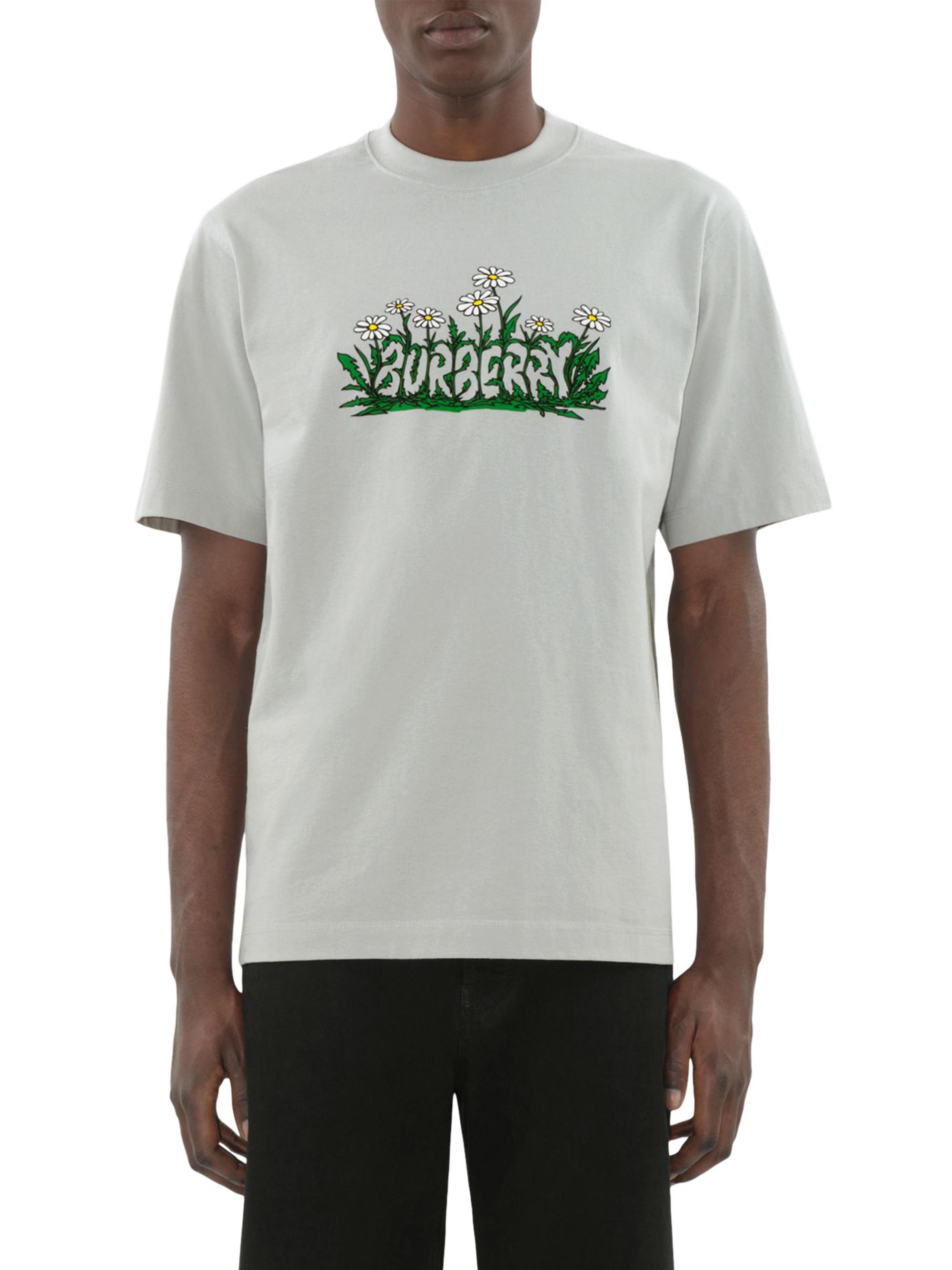 Burberry Logo Cotton T-Shirt | Saks Fifth Avenue