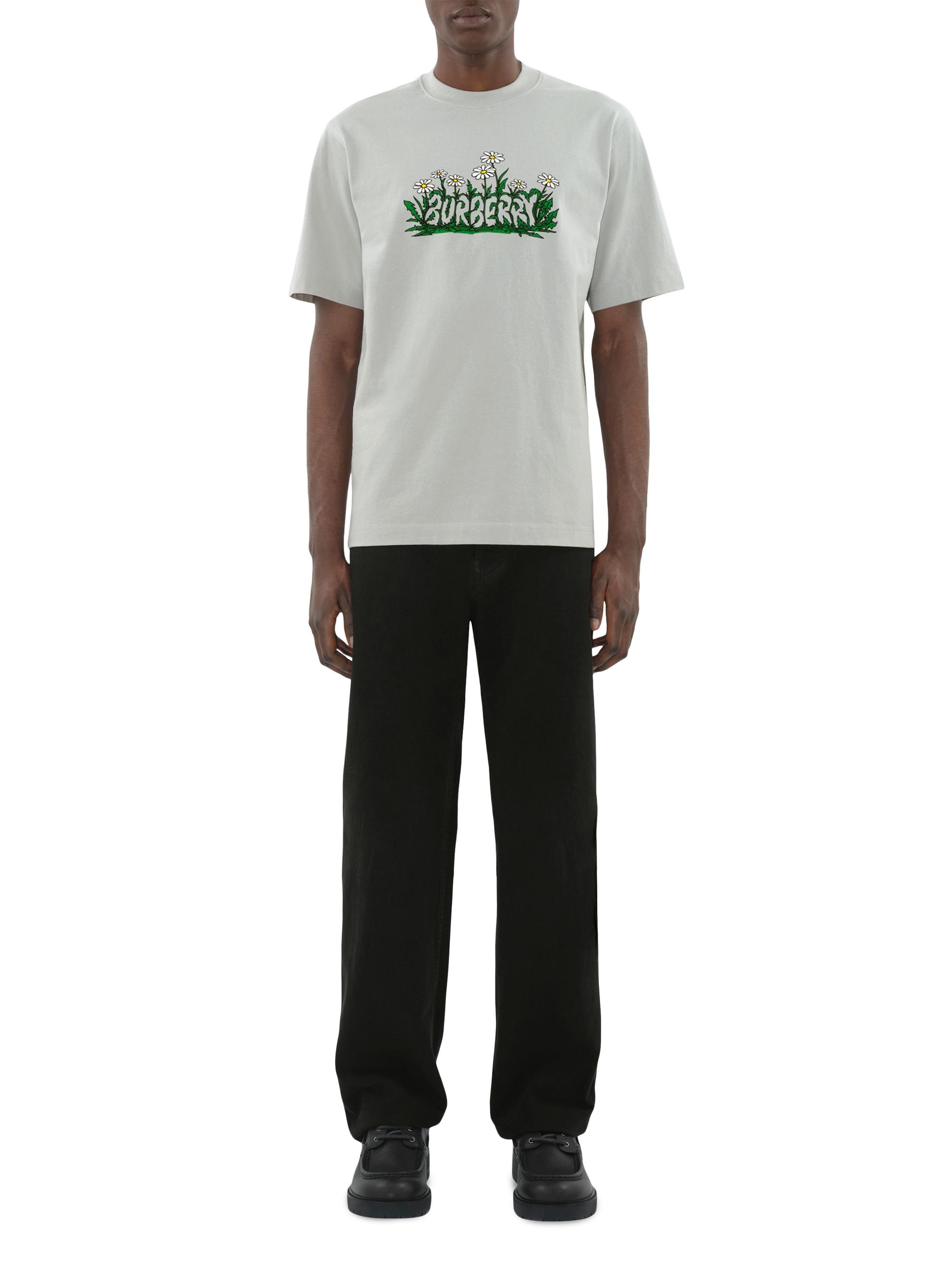 Burberry Logo Cotton T-Shirt | Saks Fifth Avenue