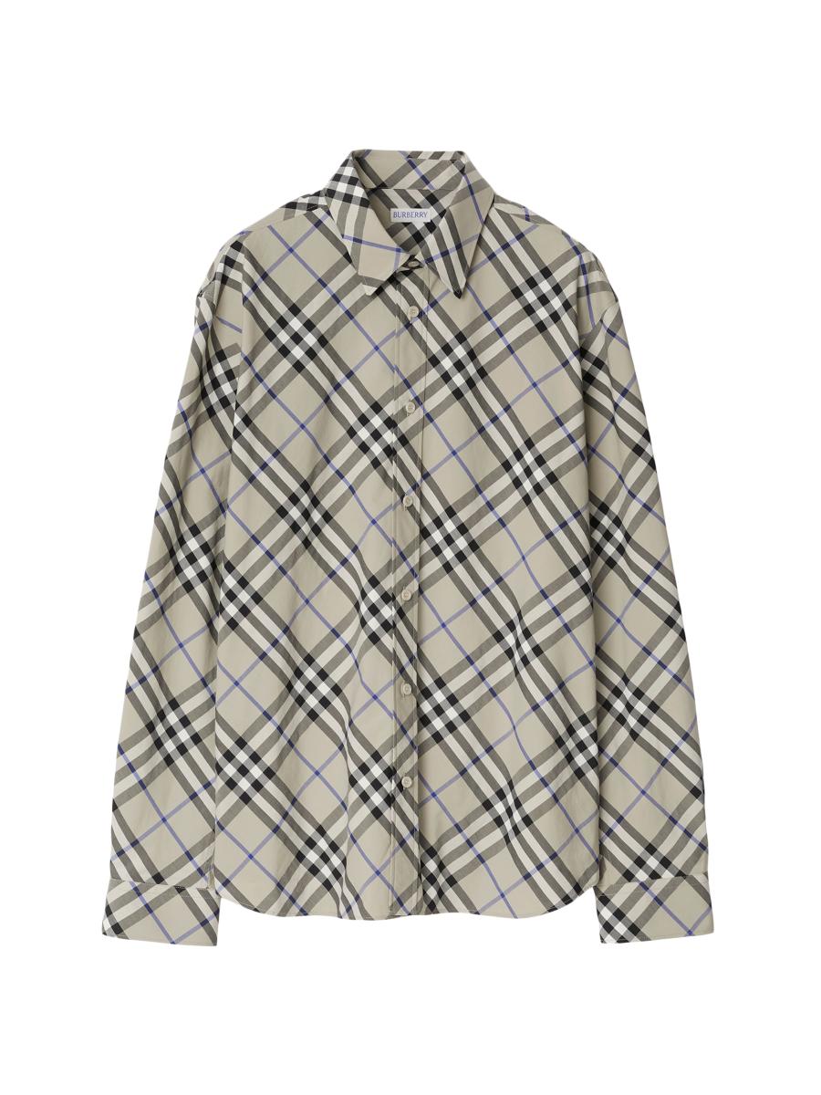 Tシャツ・カットソー Burberry SS24 Check shirt (8082903 IVY) 0400019624278?wid=900