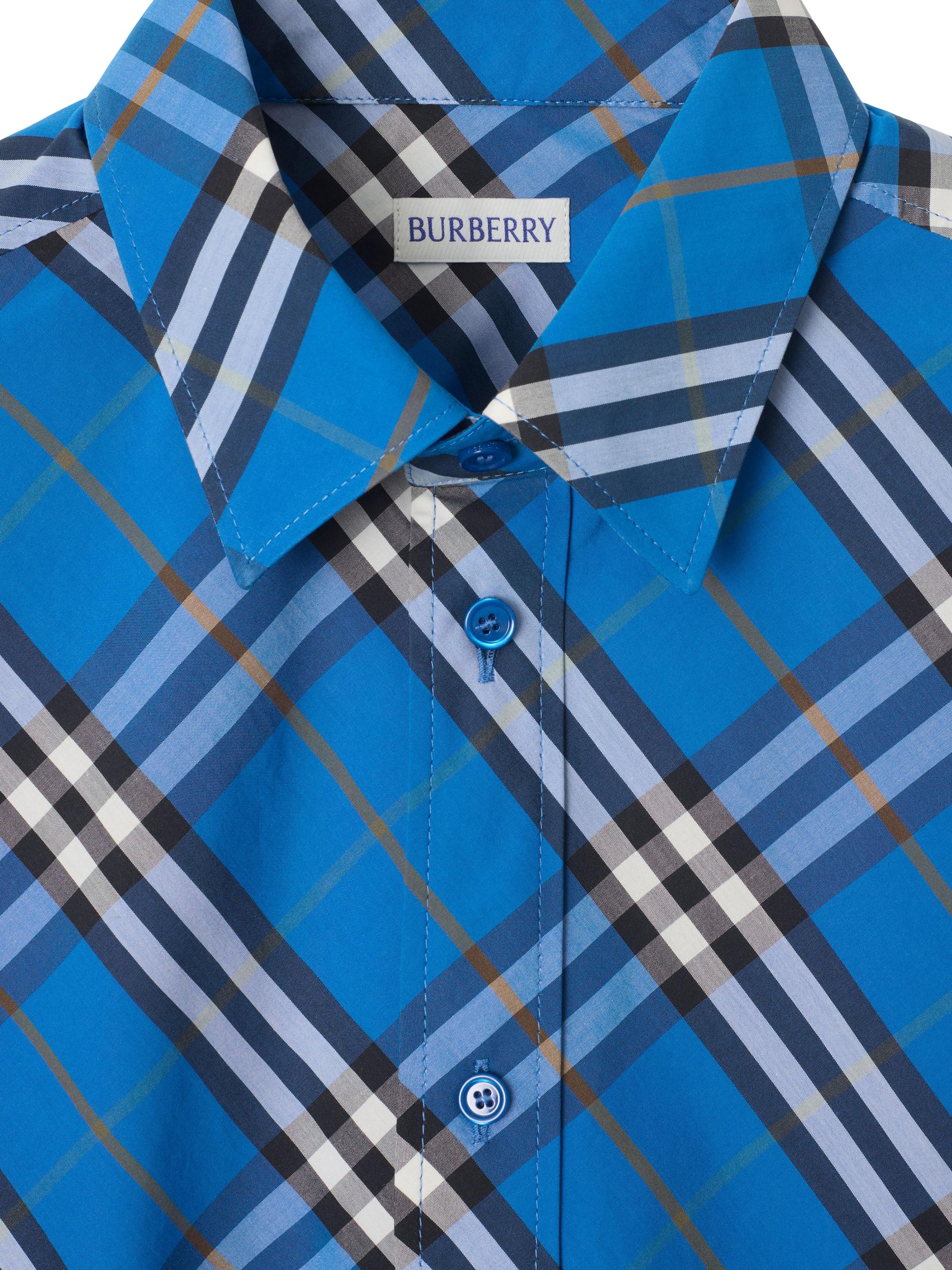 Burberry Check Cotton Shirt | Saks Fifth Avenue