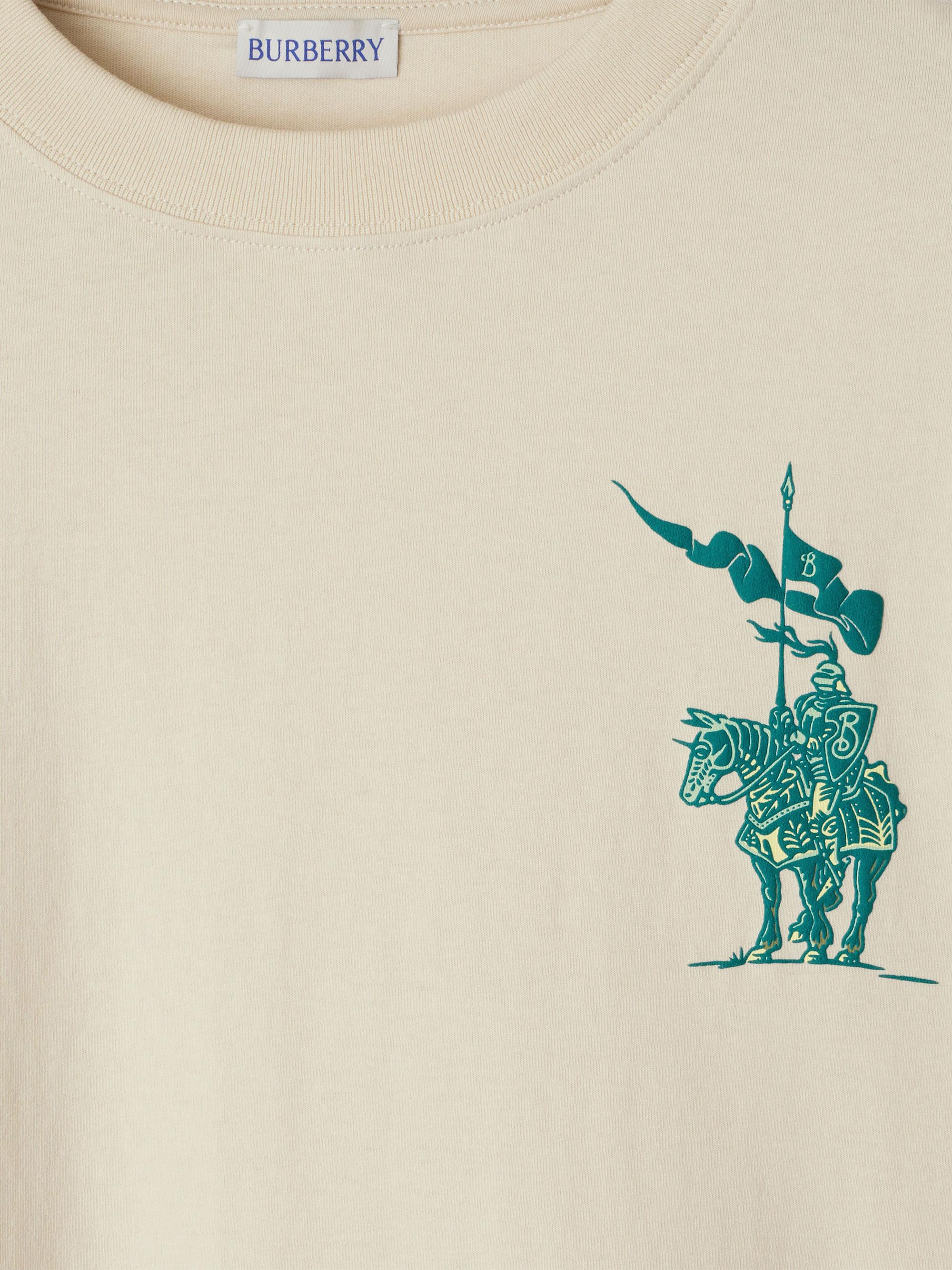 Burberry EKD Embroidered Cotton Crewneck T-Shirt | Saks