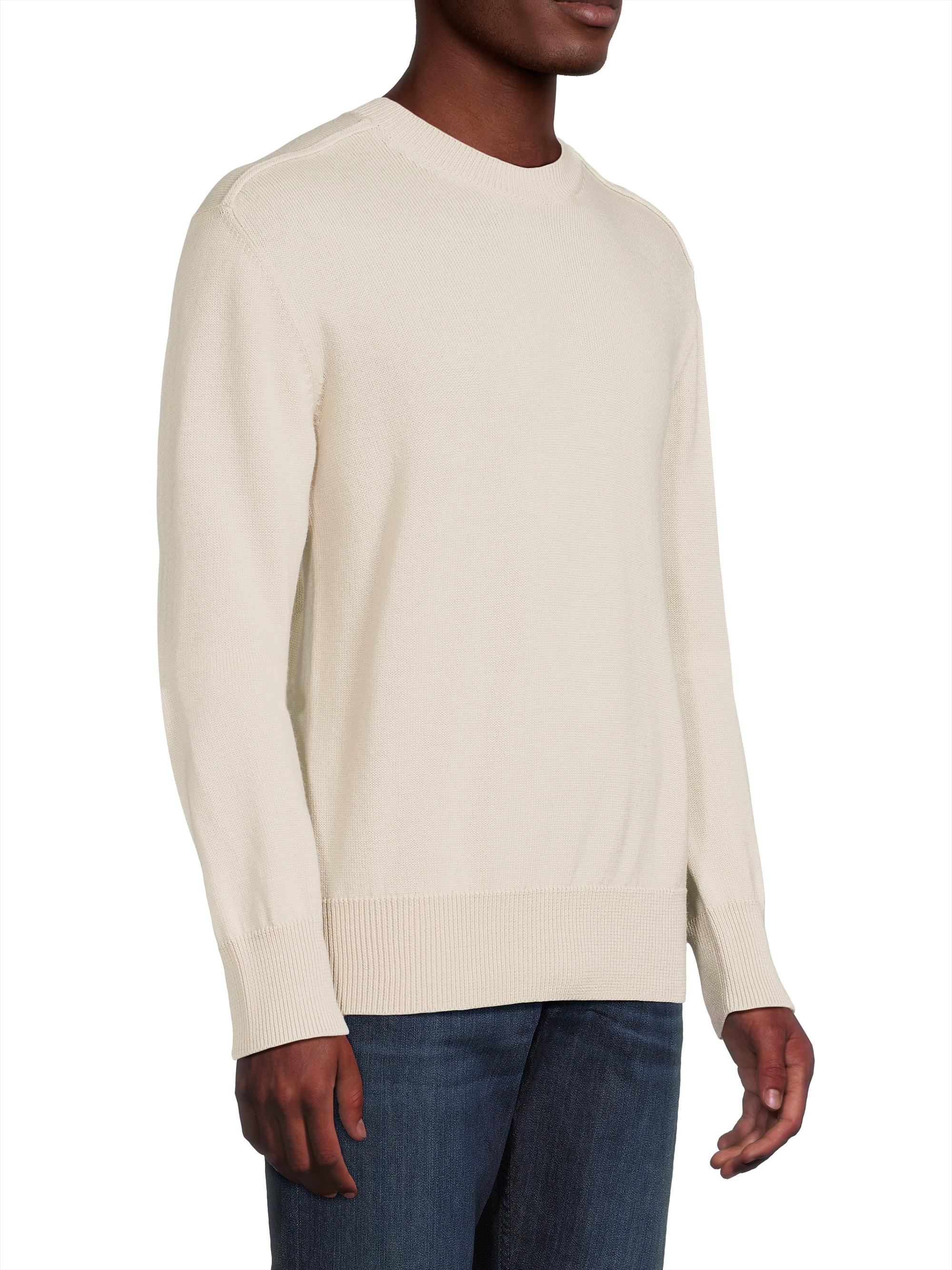 Burberry Check Label Wool Sweater | Saks Fifth Avenue