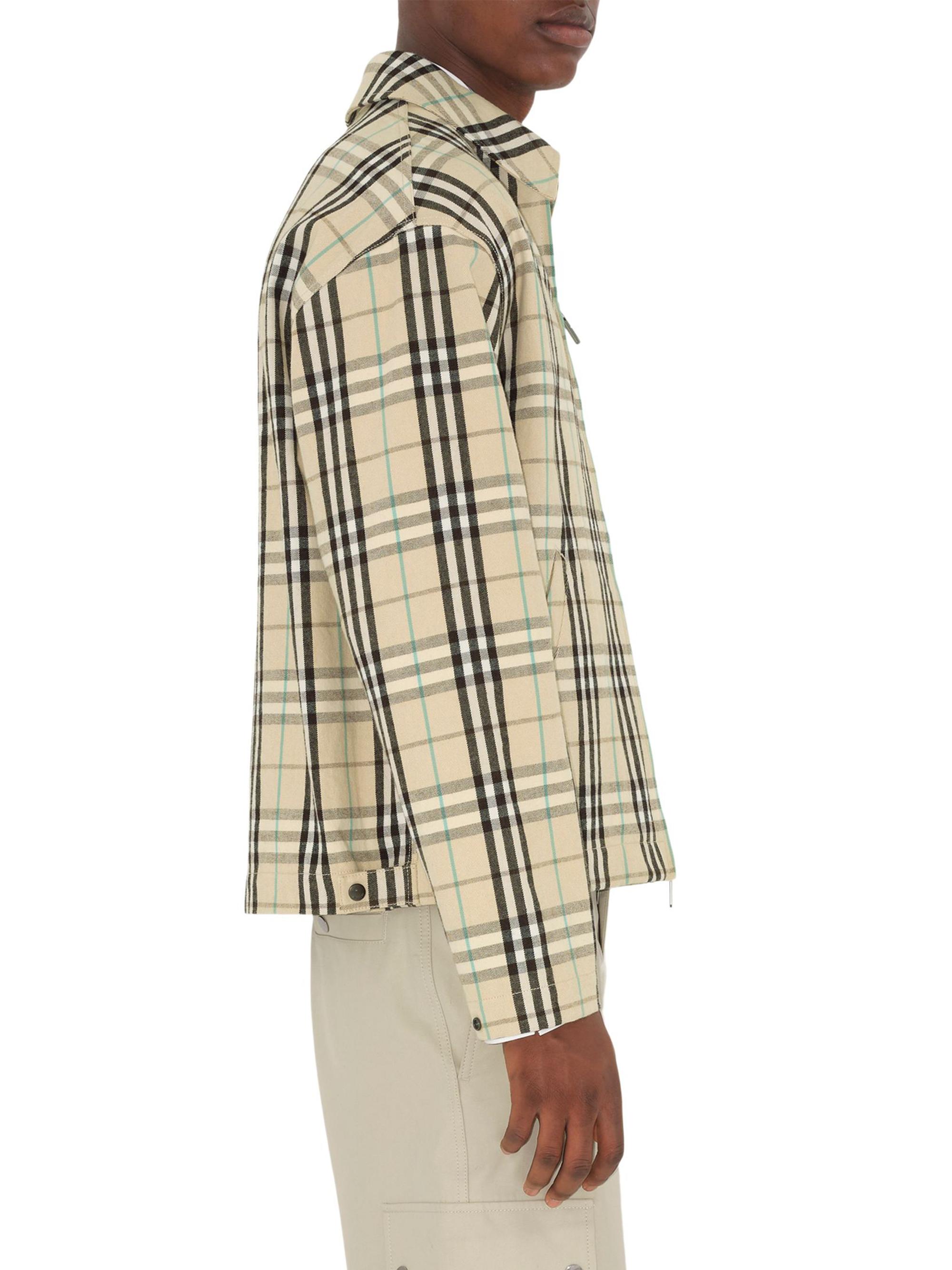 ぴ*屋様 vtg Burberry short wool Harrington Wool Harrington Jacket in Brisk grey - Men | Burberry® Official