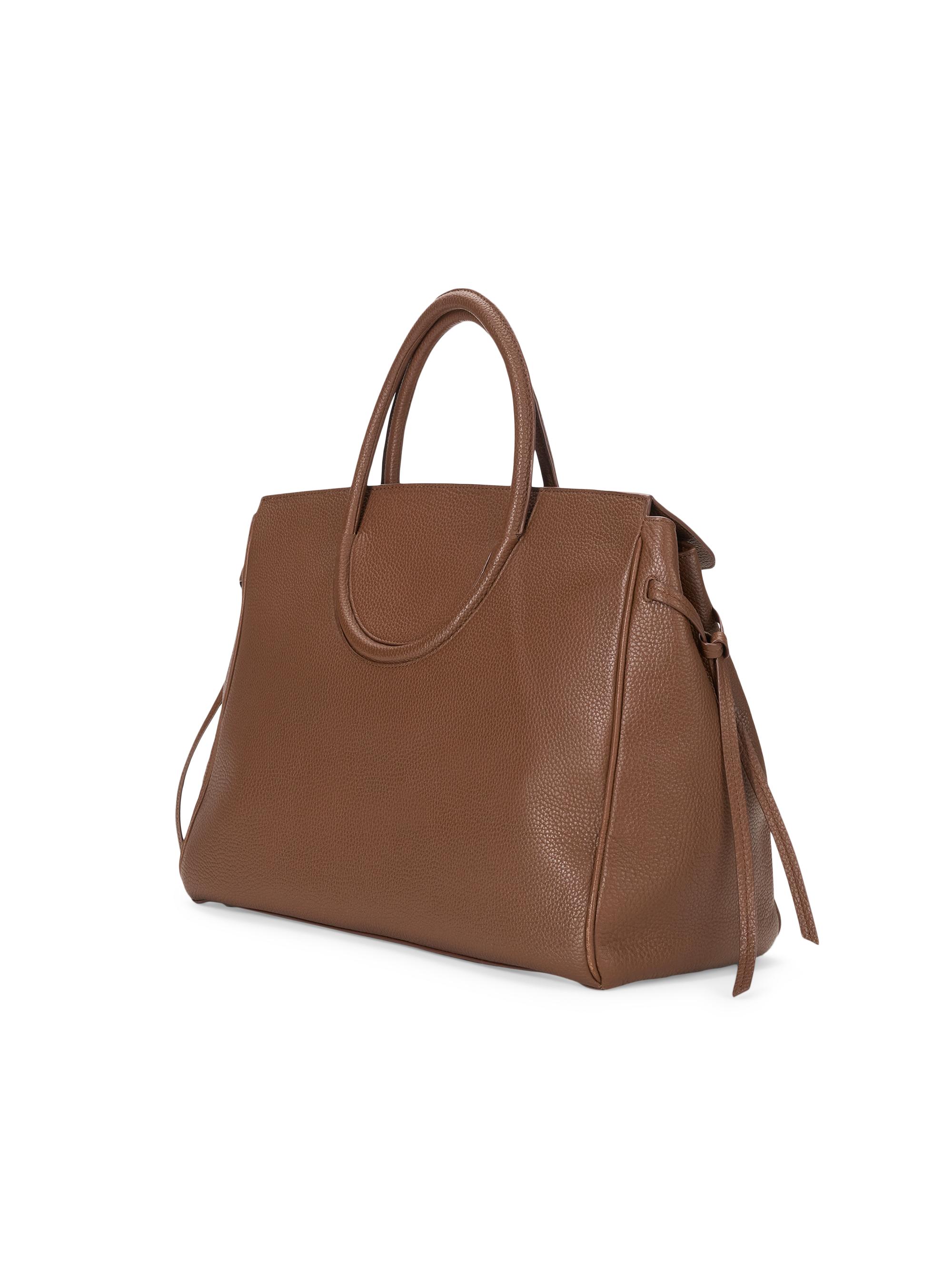 Staud Maude Leather Top Handle Carryall | Saks Fifth Avenue