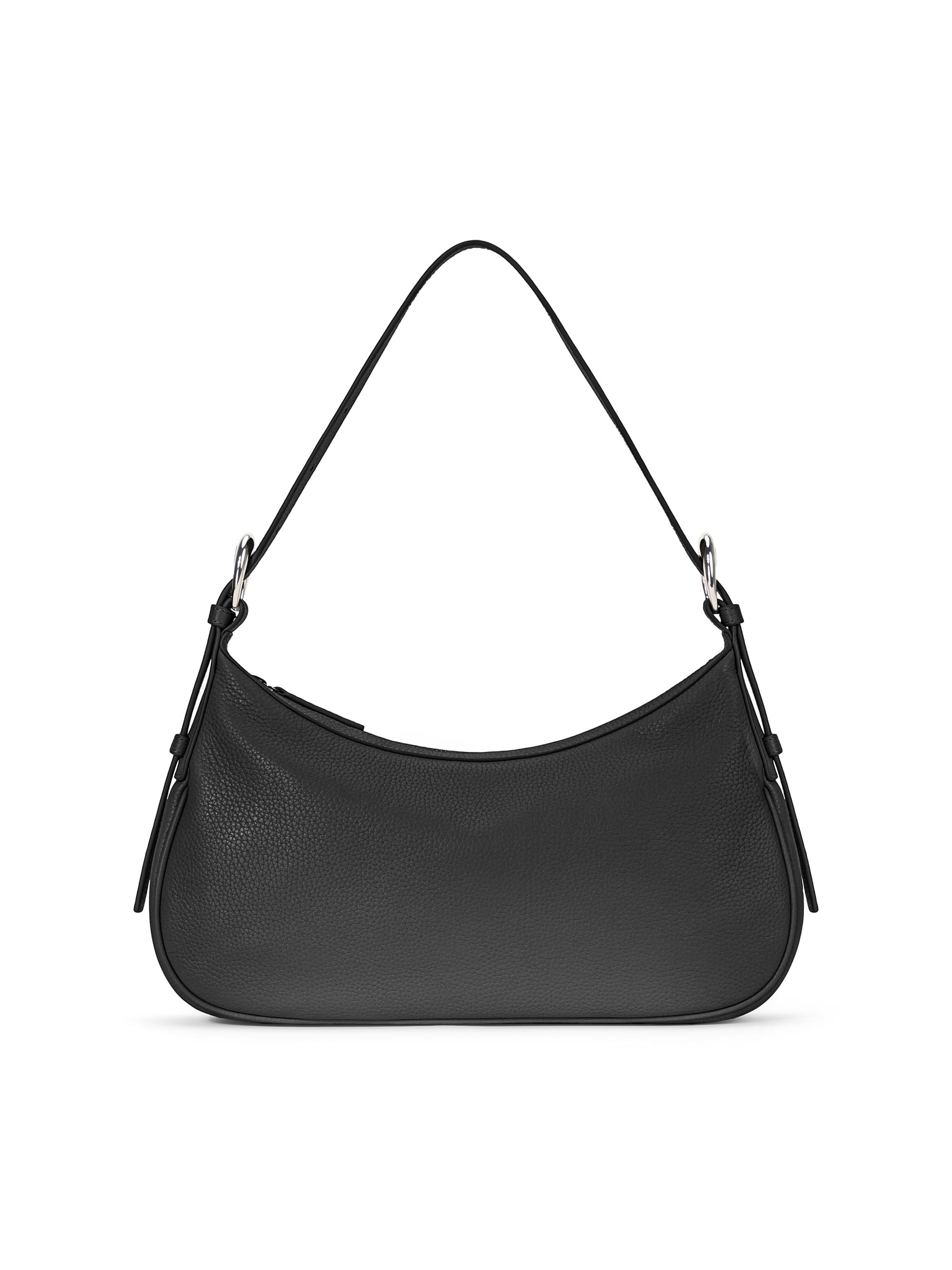 Staud Women's Pine Leather Shoulder Bag - Black