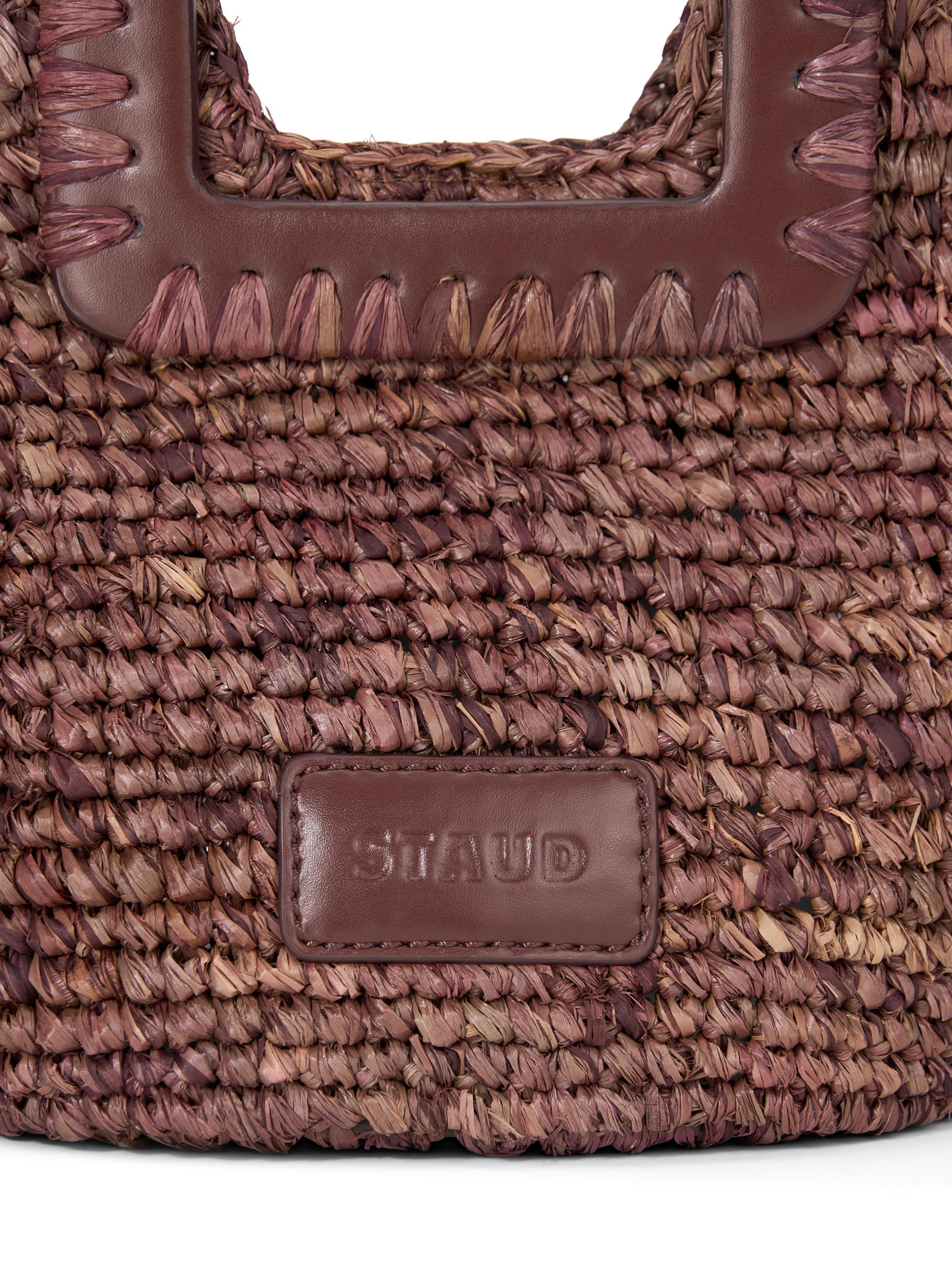 Staud Mini Shirley Raffia Bucket Bag | Saks Fifth Avenue