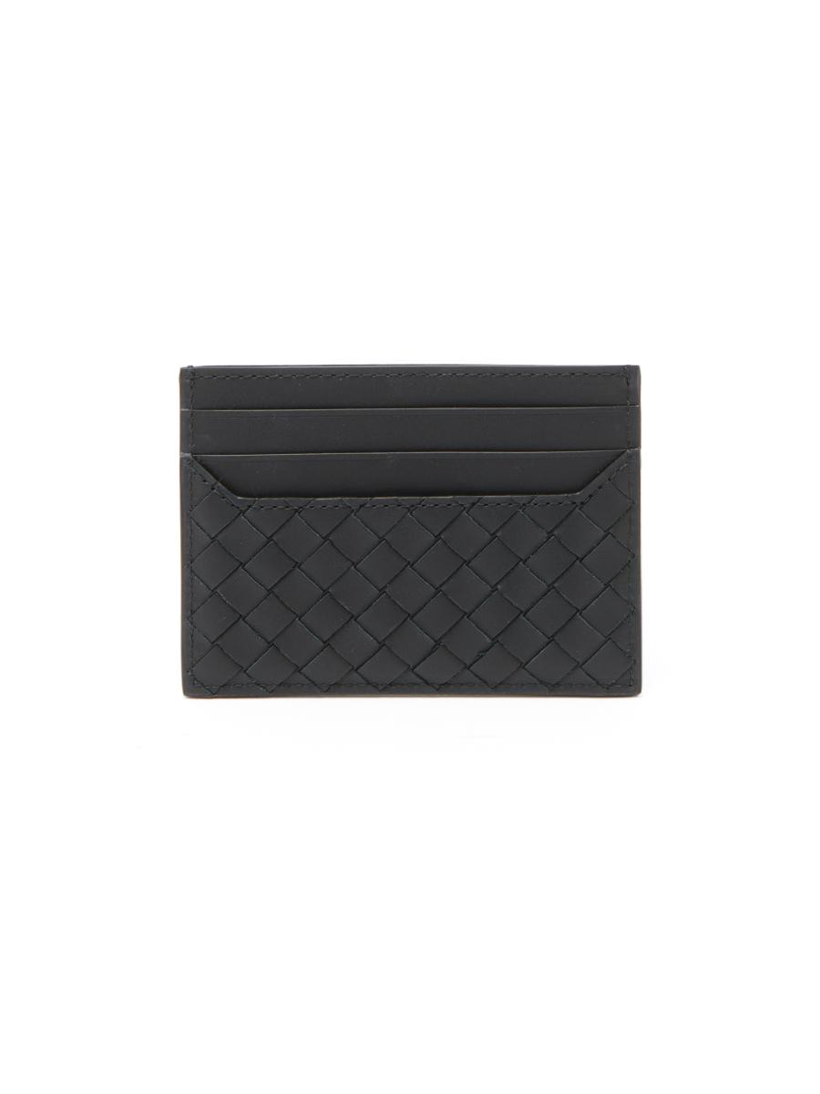 雑貨・その他 Bottega Veneta INTRECCIATO PICCOLO PASSPORT CASE Bottega Veneta® Men's Intrecciato Passport Case in Black
