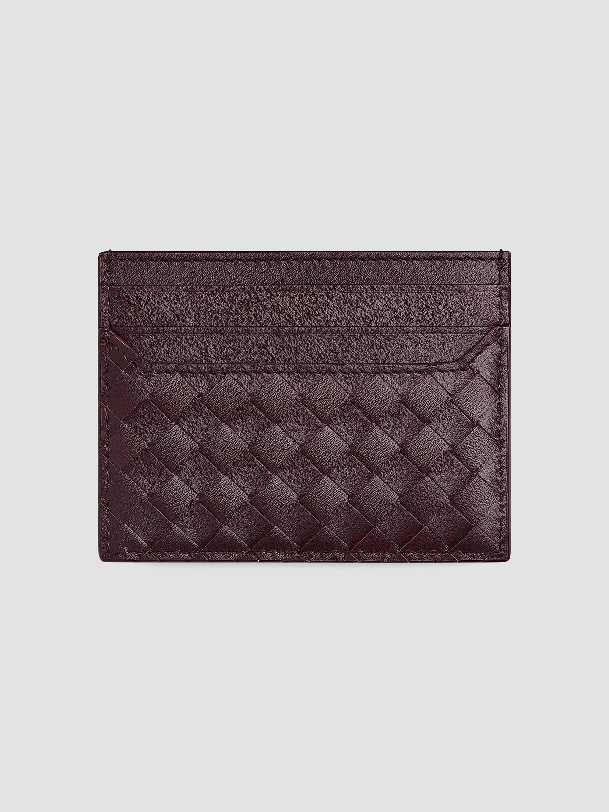Bottega Veneta Intrecciato Piccolo Leather Card Case | Saks Fifth