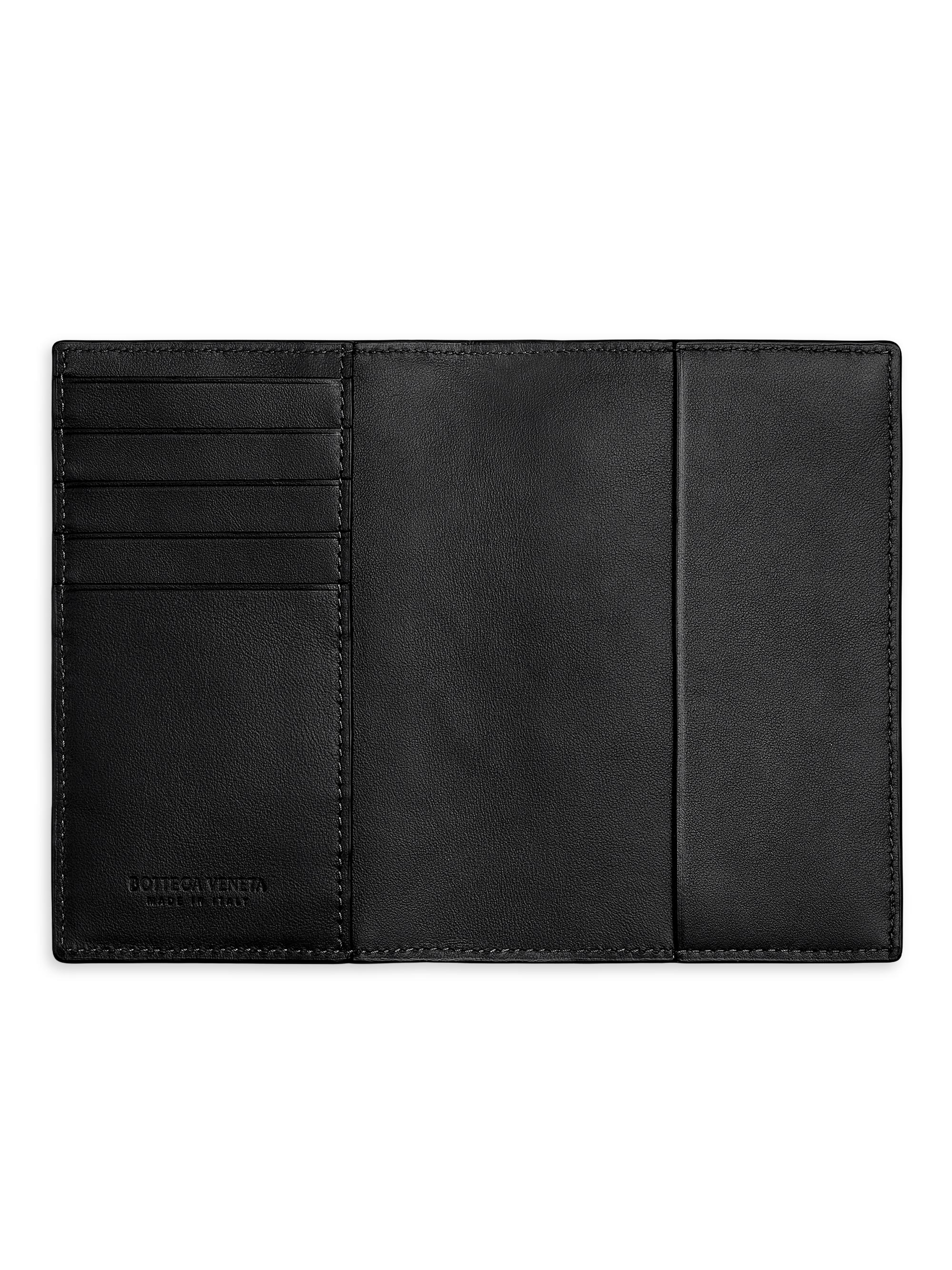 Bottega Veneta Intrecciato Passport Case | Saks Fifth Avenue