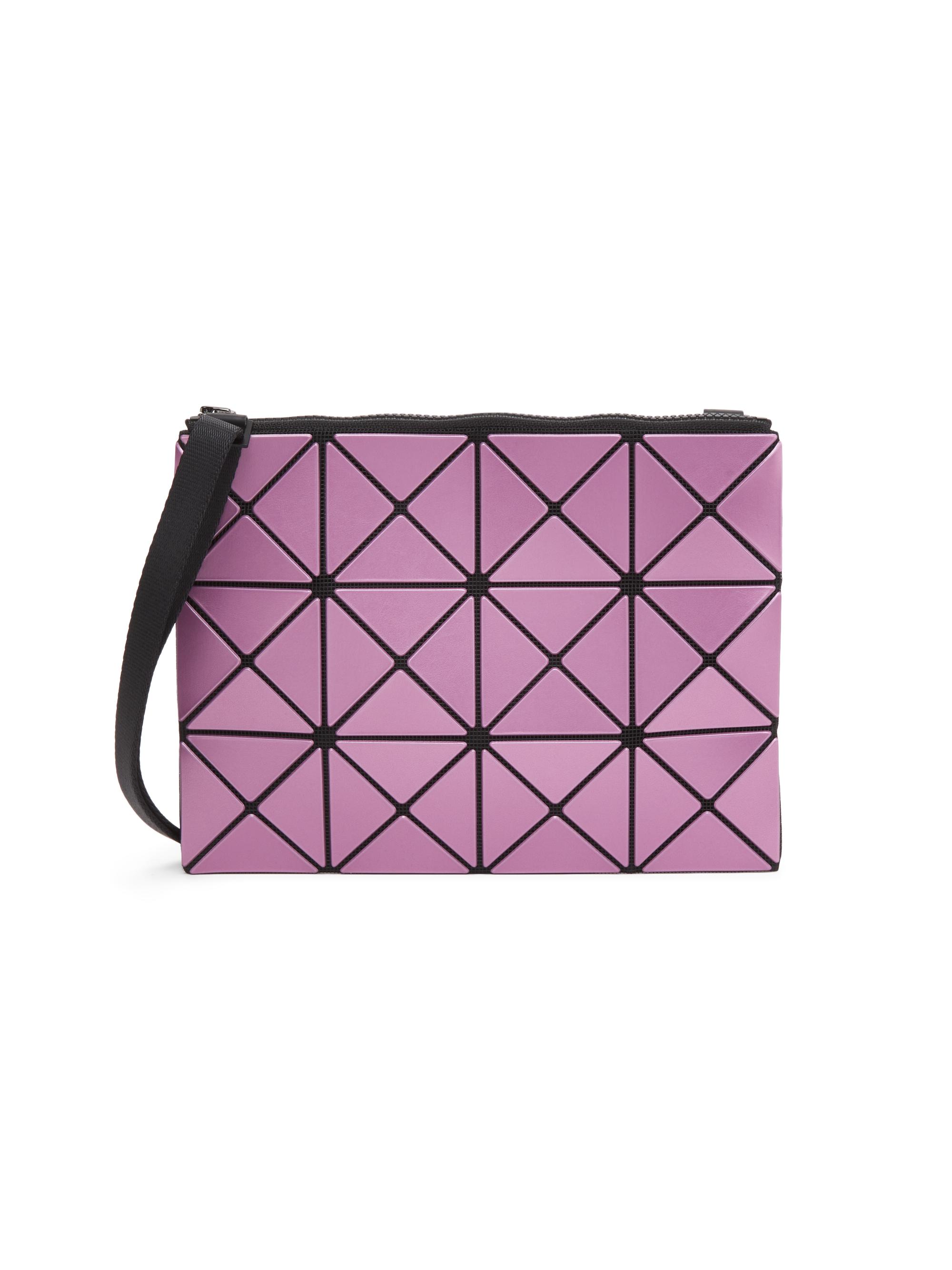 Bao Bao Issey Miyake Women's Lucent Dual-Tone Crossbody Bag - Pink Red