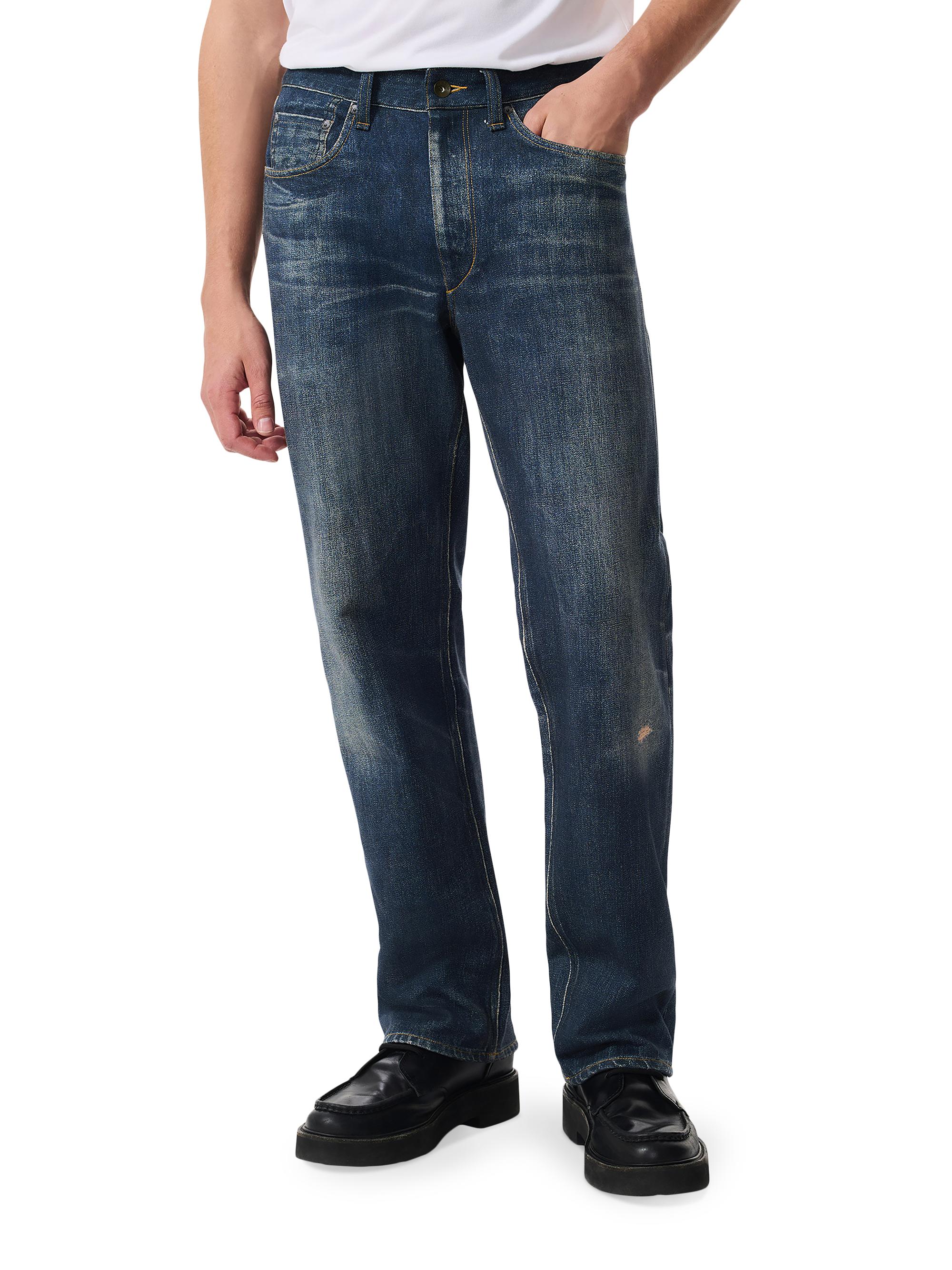 rag & bone Men's Miramar Denim Straight-Leg Sweatpants - Empire