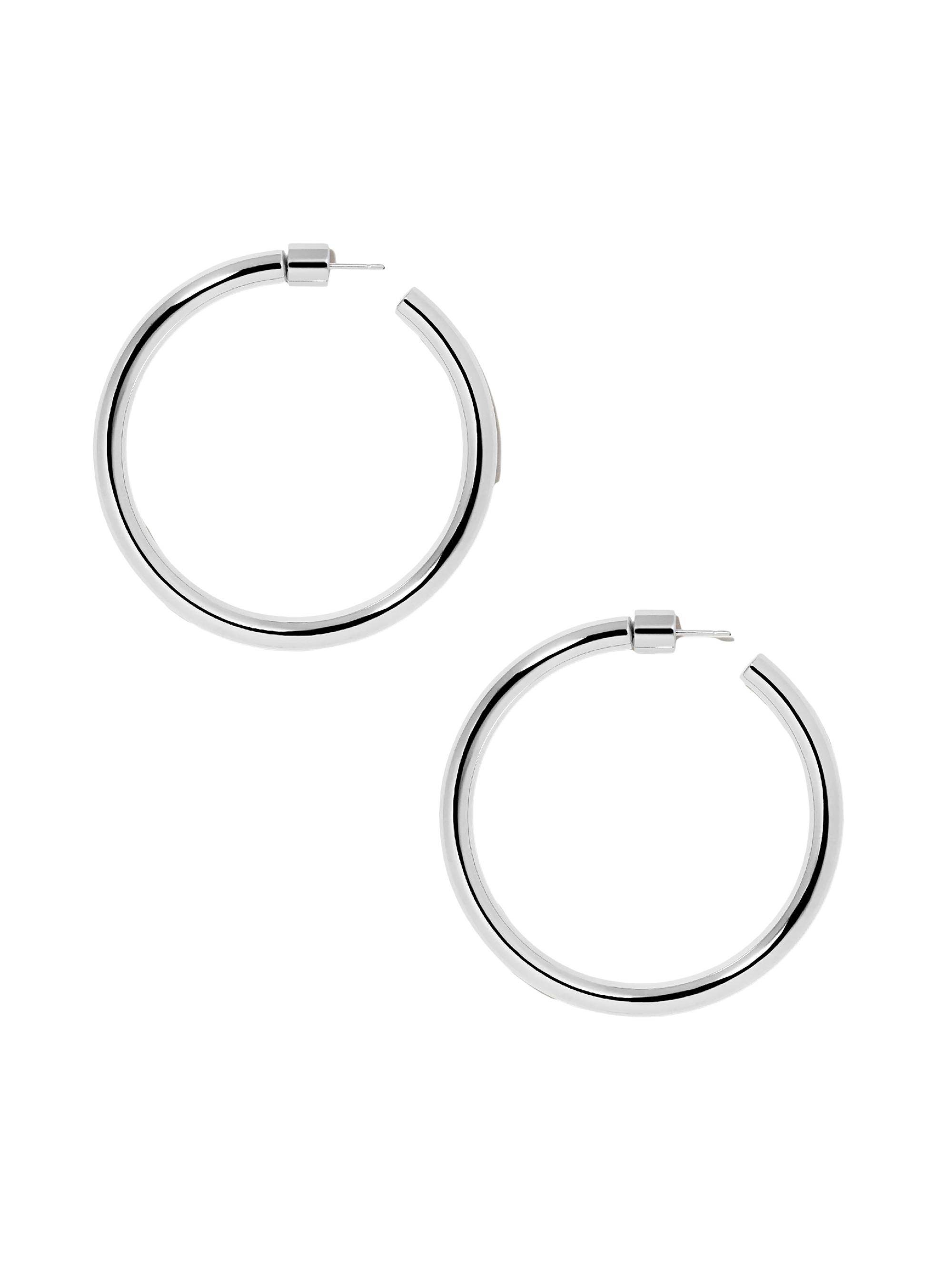 Jennifer Fisher Women's Lilly  Earrings/23MM - Silver