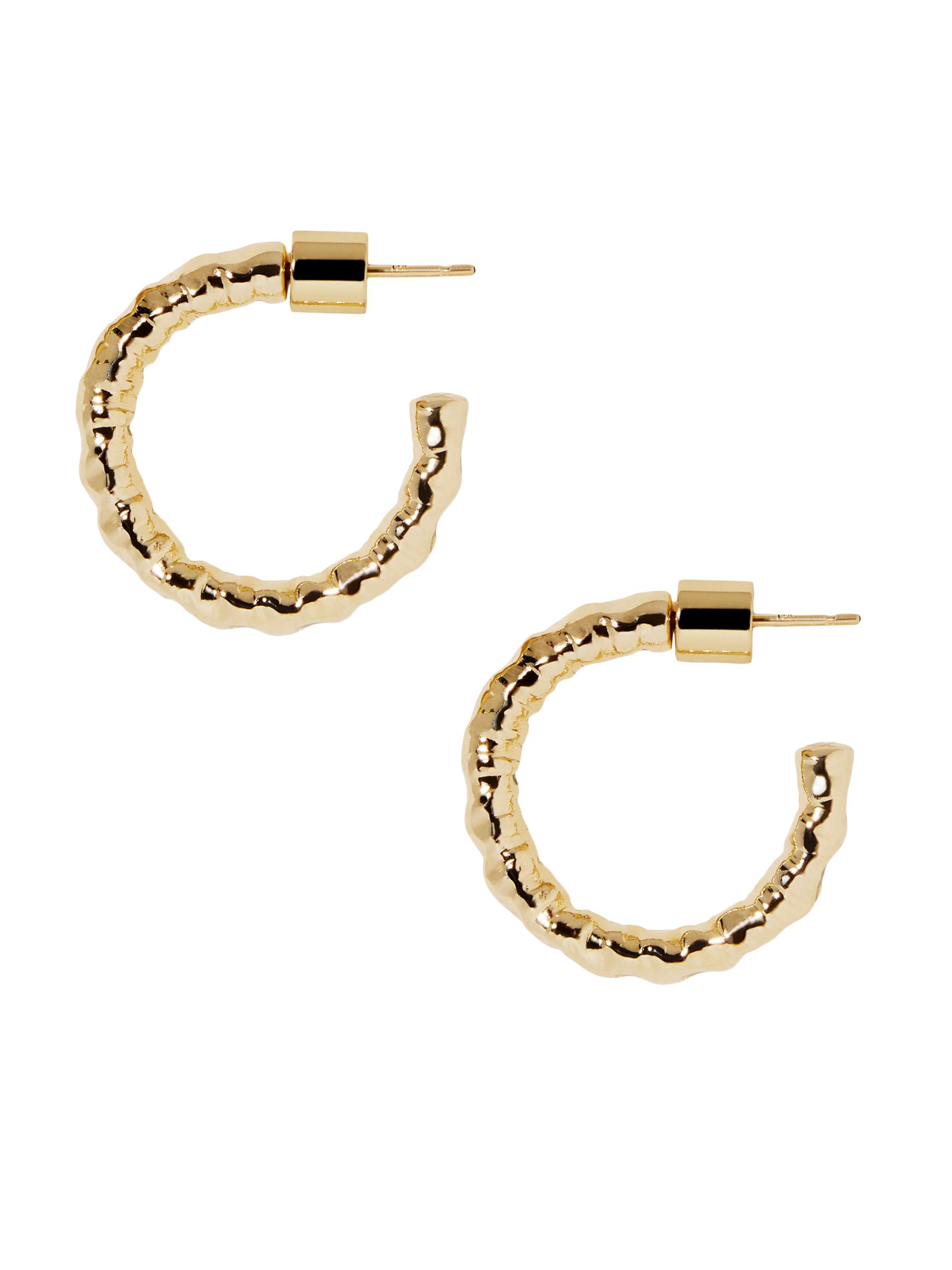 Jennifer Fisher Women's Hailey 10K-Gold-Plated Hoop Earrings - Gold