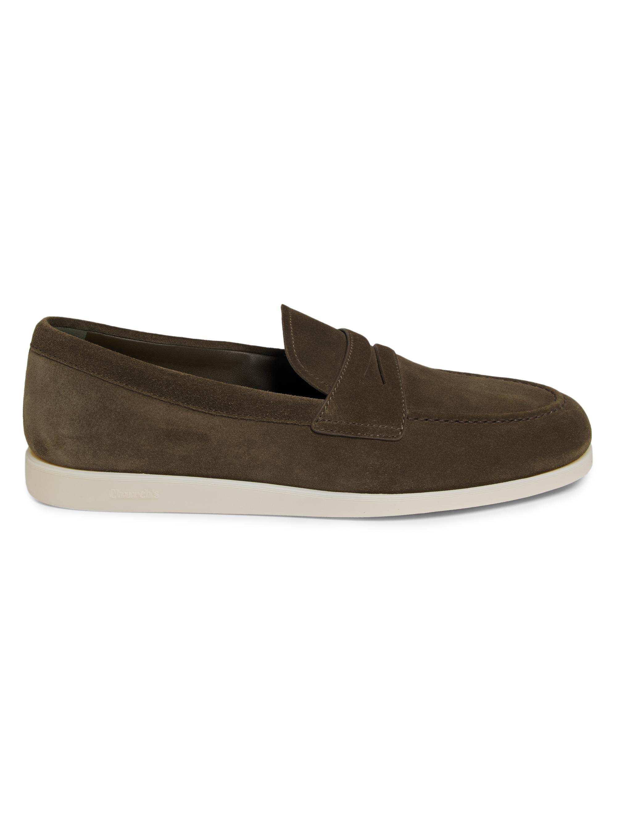 Church's Men's Portsmouth Unlined Sport Loafers - Burnt