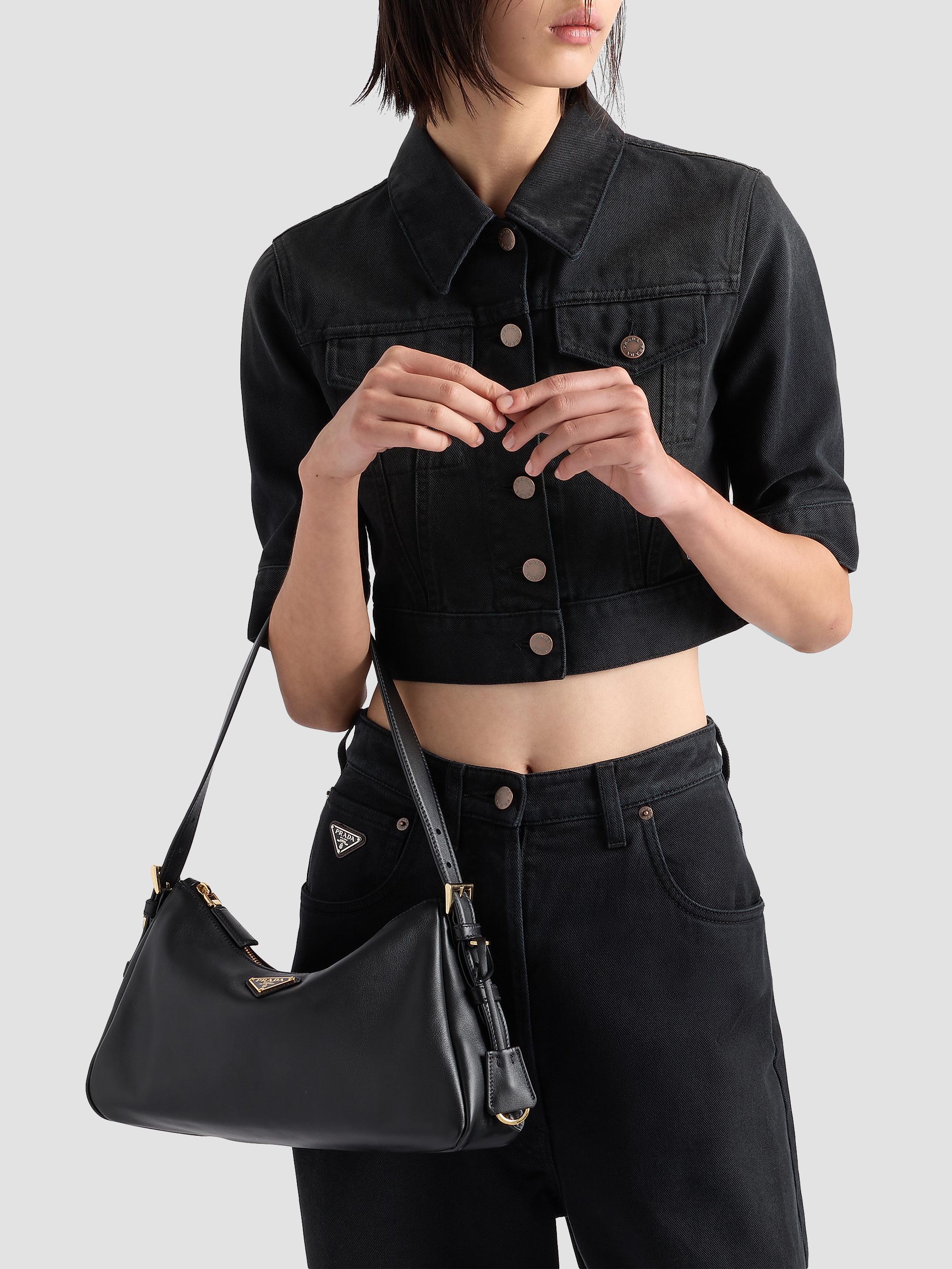 Prada Aimee Medium Leather Shoulder Bag | Saks Fifth Avenue