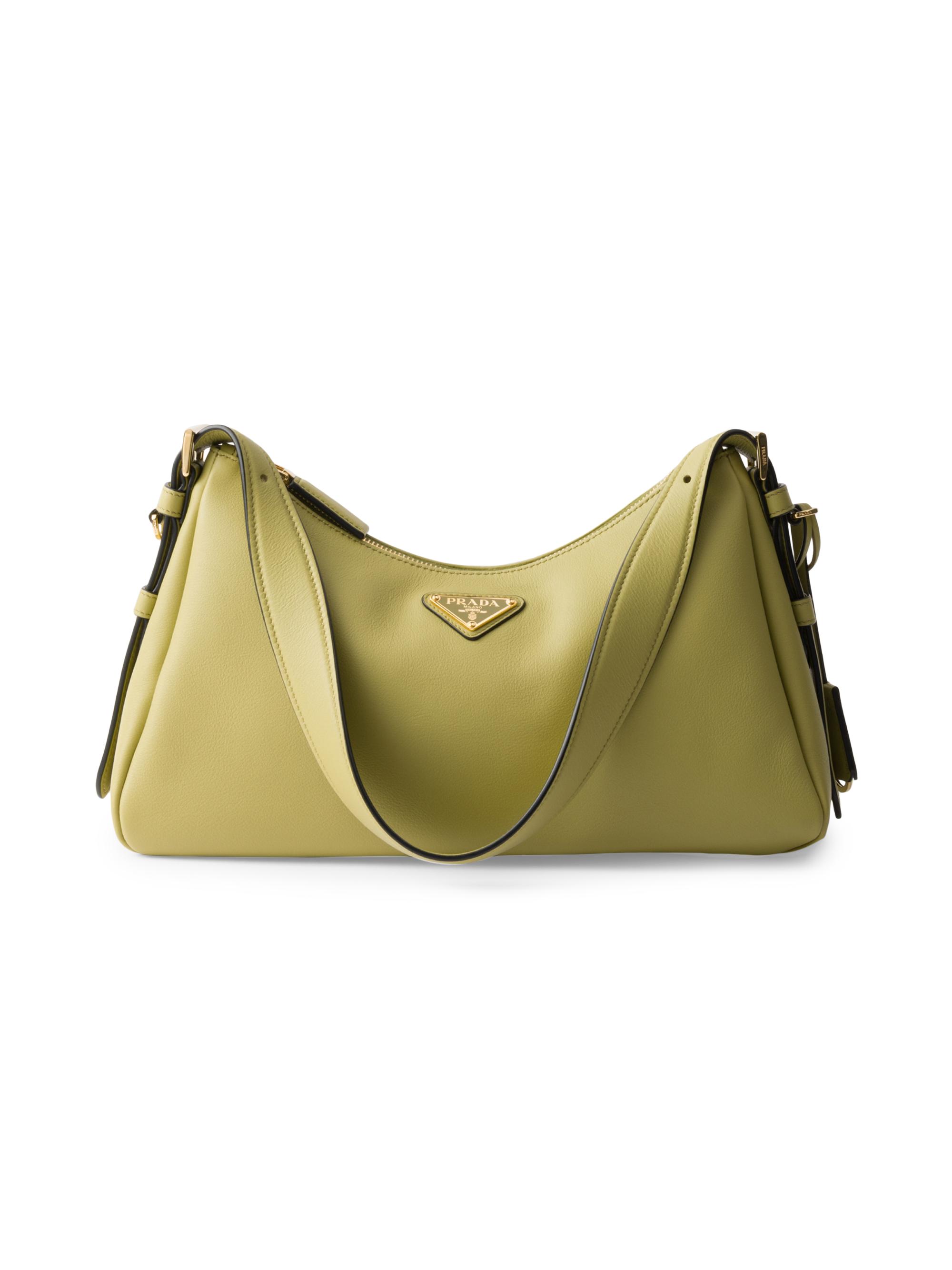 Prada Prada Aimée Large Leather Shoulder Bag | Saks Fifth Avenue