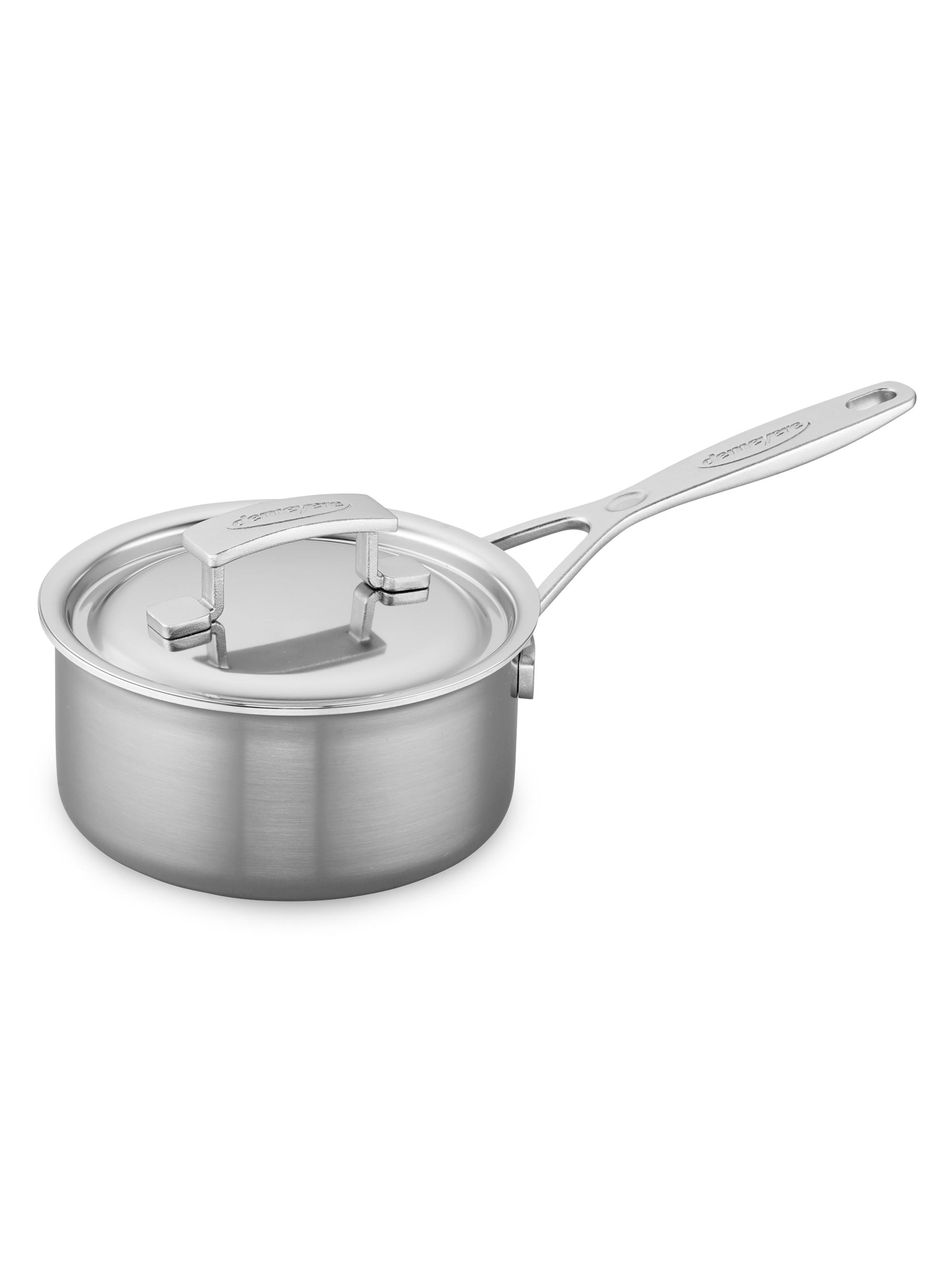Demeyere Industry 5-Ply Stainless Steel Saucepan - Stainless Steel