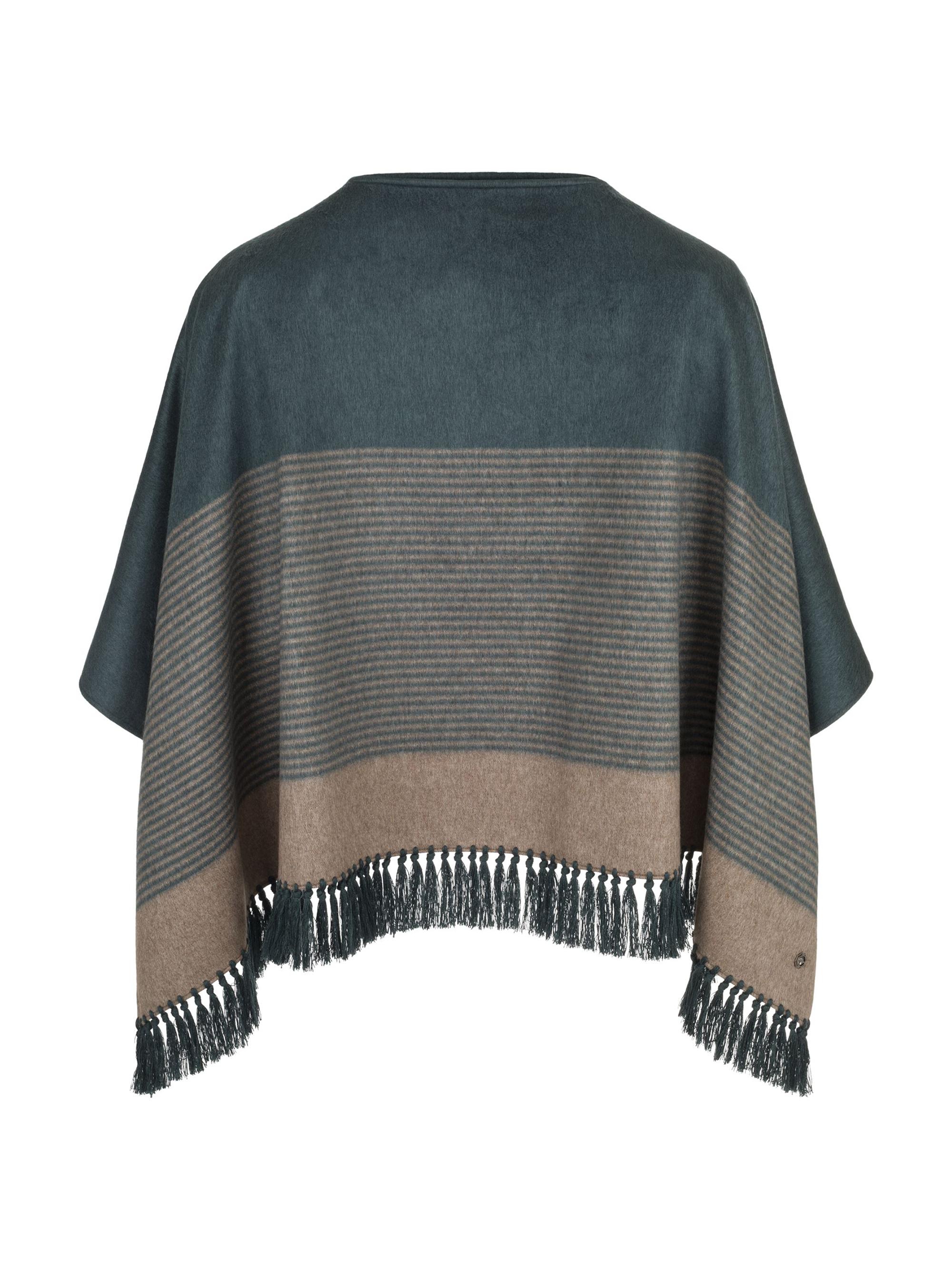 Stefano Ricci Men's Silk and Cashmere Poncho - Green