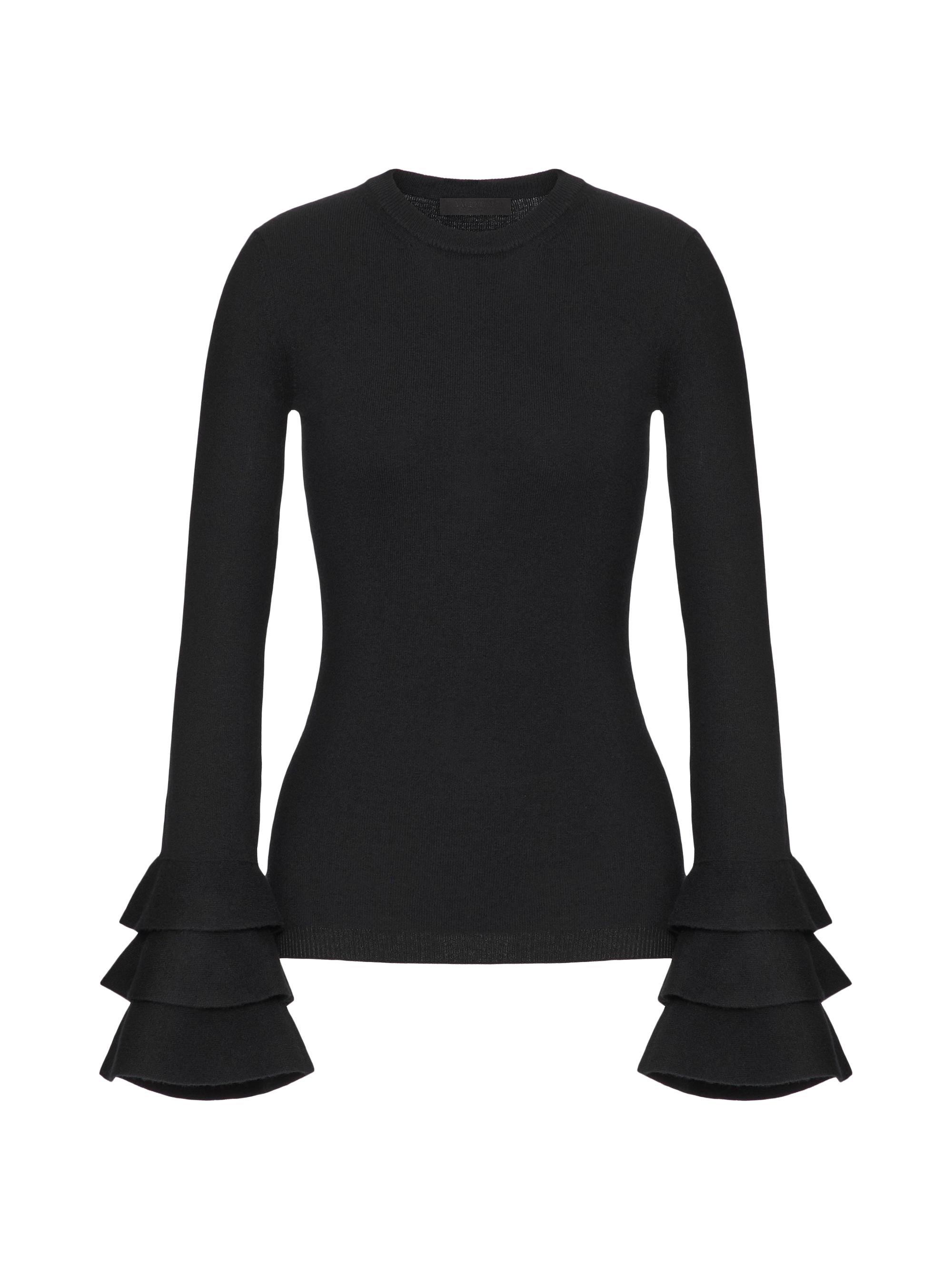 Valentino Garavani Women's Viscose and Wool Sweater - Black