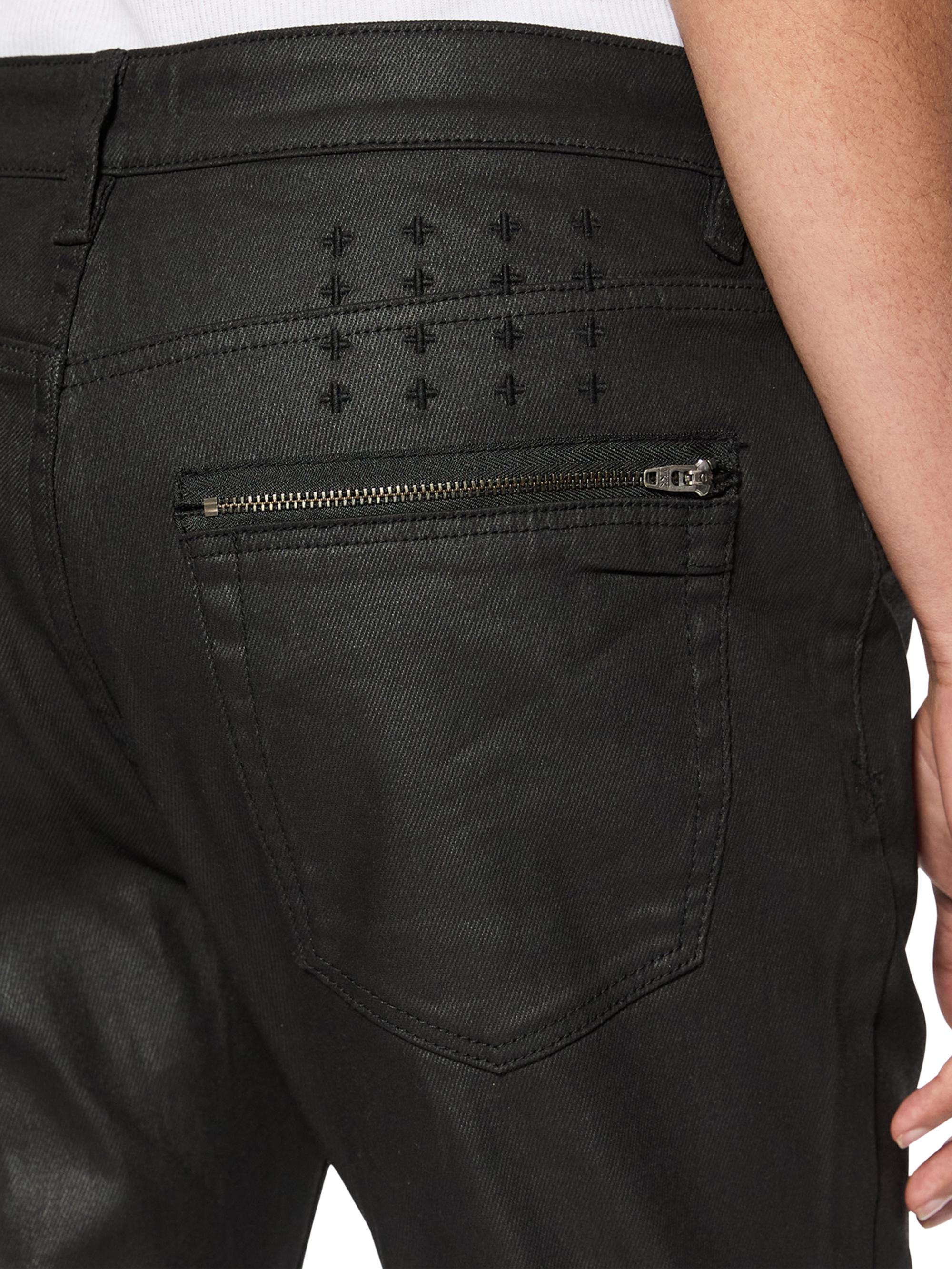 Ksubi Democrazy Van WInkle Waxed Caged Skinny Jeans | Saks