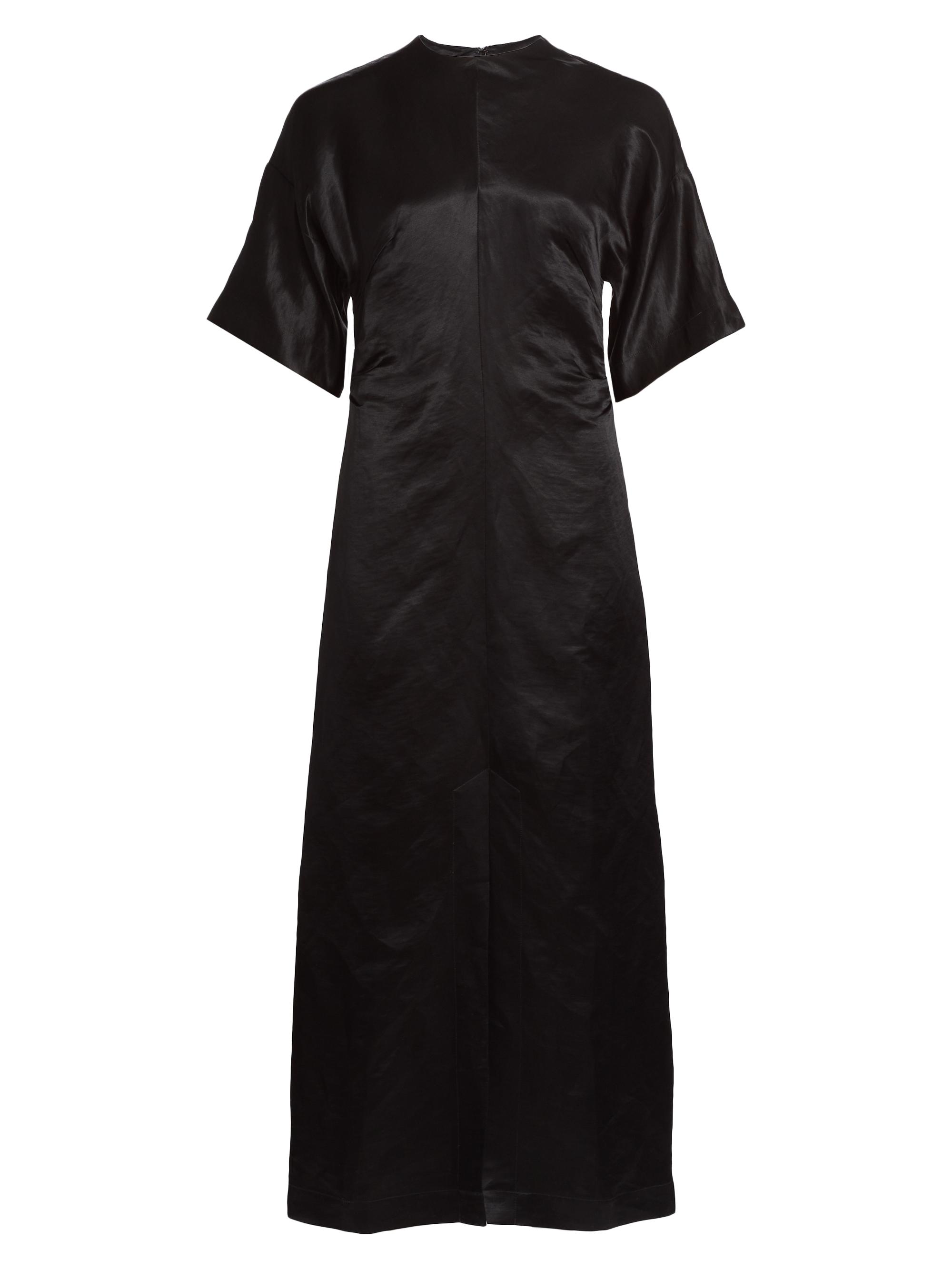 Loulou de Saison Women's Ruby Fitted Short-Sleeve Dress - Black