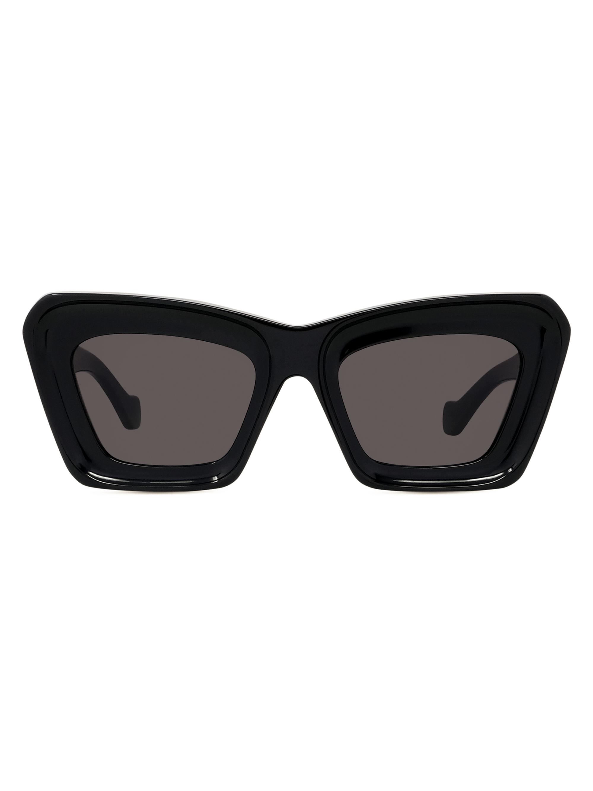 LOEWE Anagram 52MM Cat-Eye Sunglasses | Saks Fifth Avenue