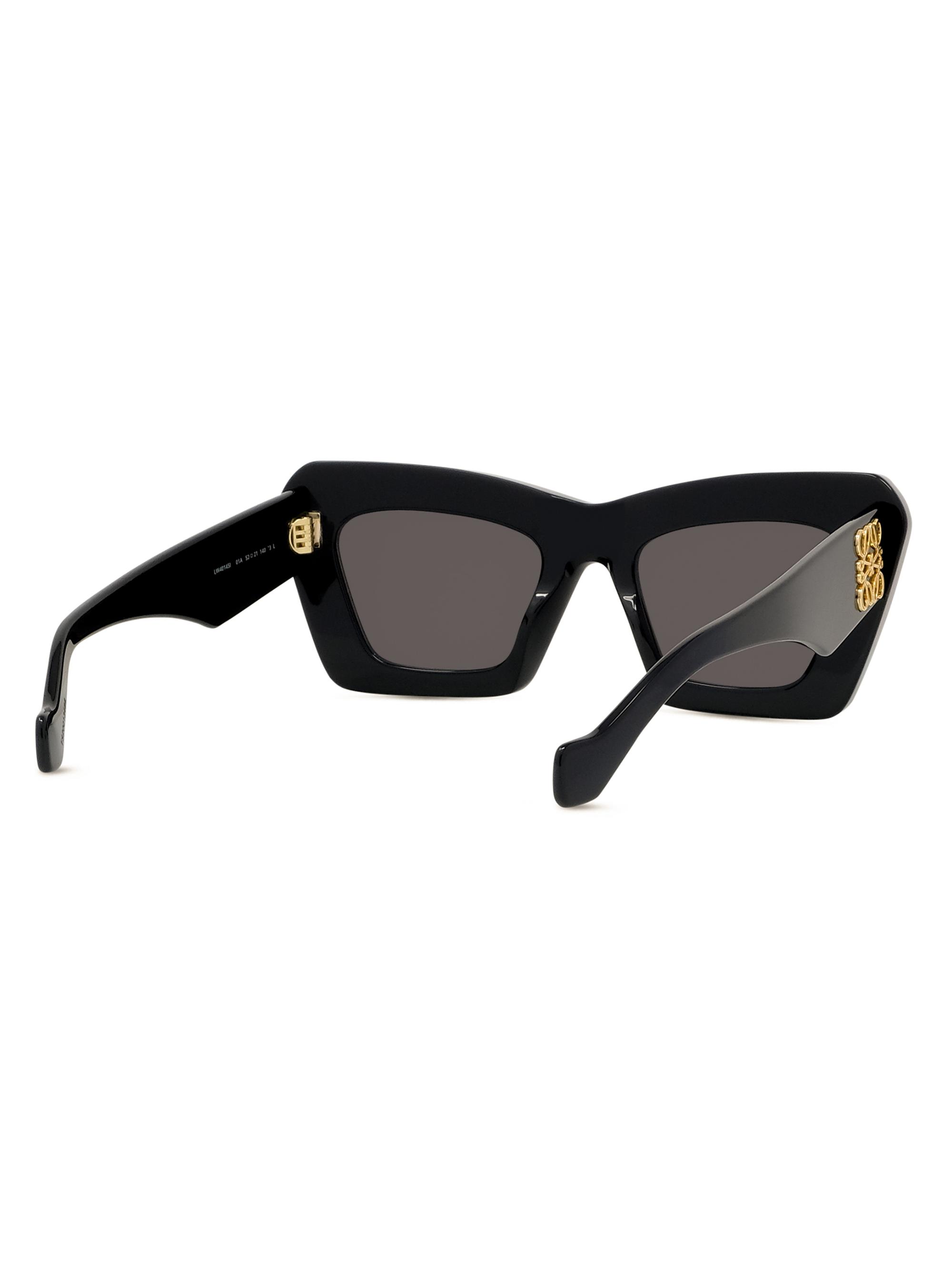 LOEWE Anagram 52MM Cat-Eye Sunglasses | Saks Fifth Avenue
