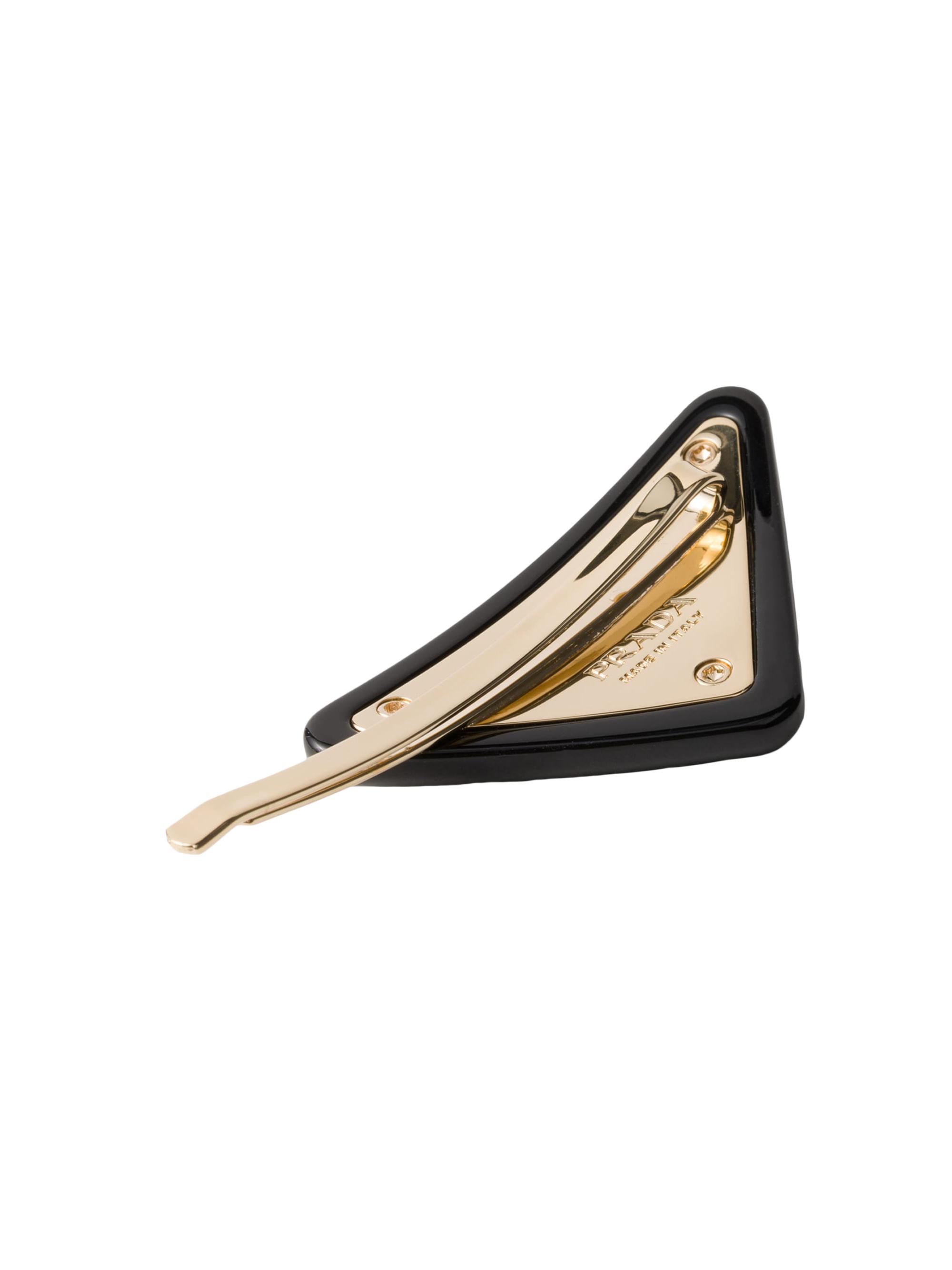 Prada Plexiglas and Metal Hair Barrettes | Saks Fifth Avenue