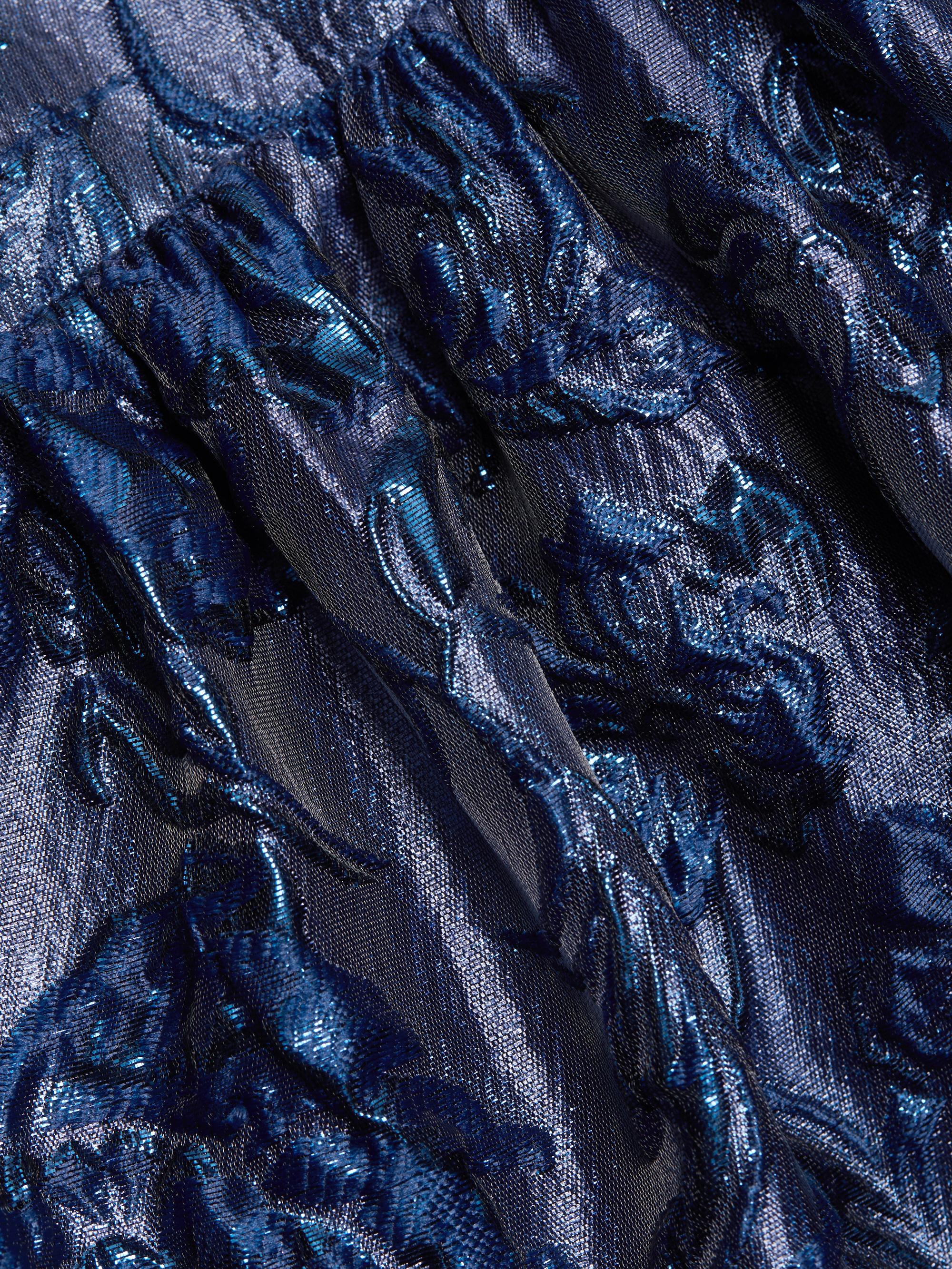 Alice + Olivia Maryann Floral Satin Minidress | Saks Fifth Avenue