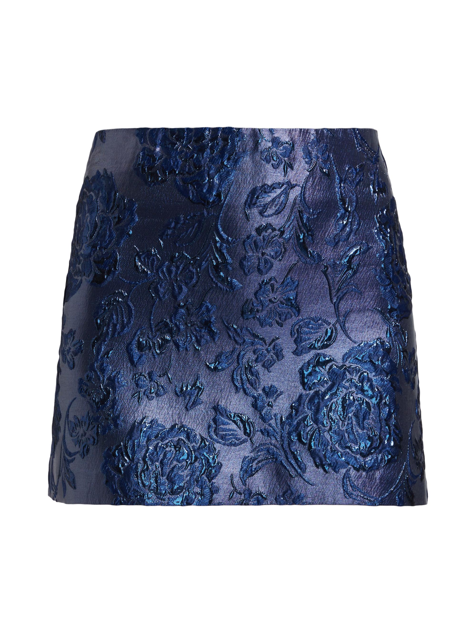 エレナ Alice + Olivia Elana Floral Brocade Mini Skirt | Saks Fifth Avenue