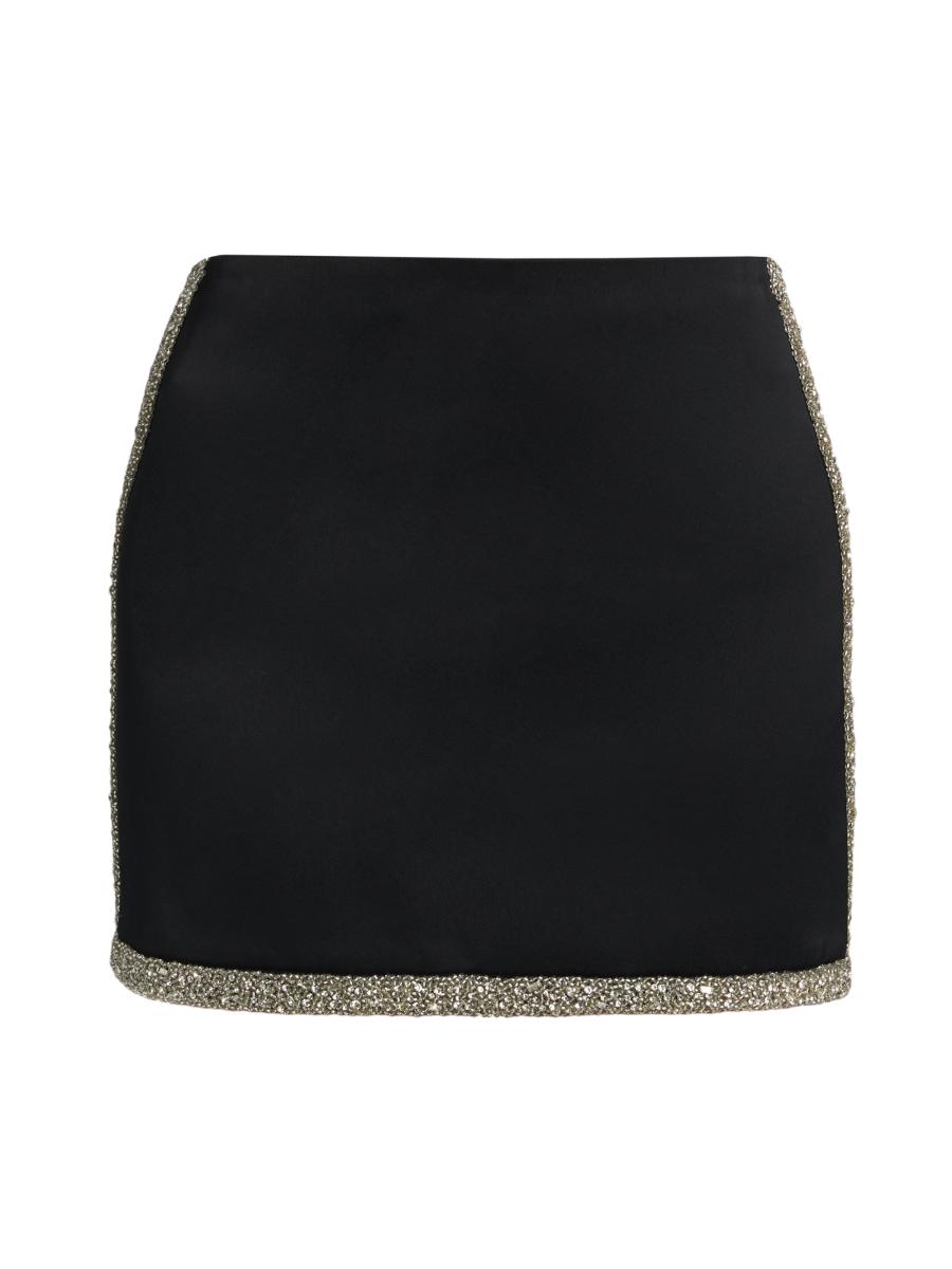 Alice + Olivia Riley Embellished A-Line Skirt | Saks Fifth Avenue