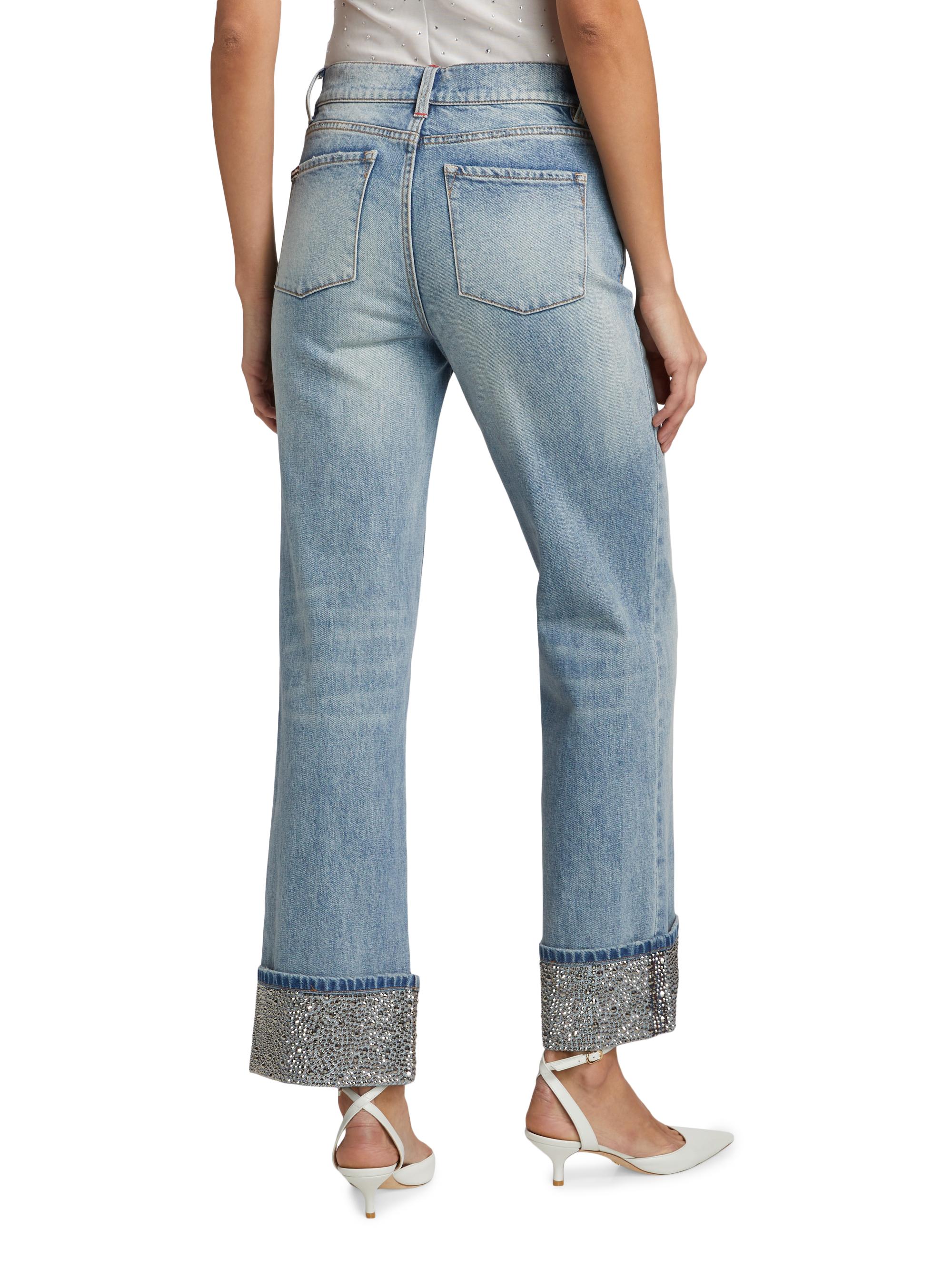 gajess Alice JEANS 新品未使用 Alice + Olivia Missa Jeans | Blue | FARFETCH