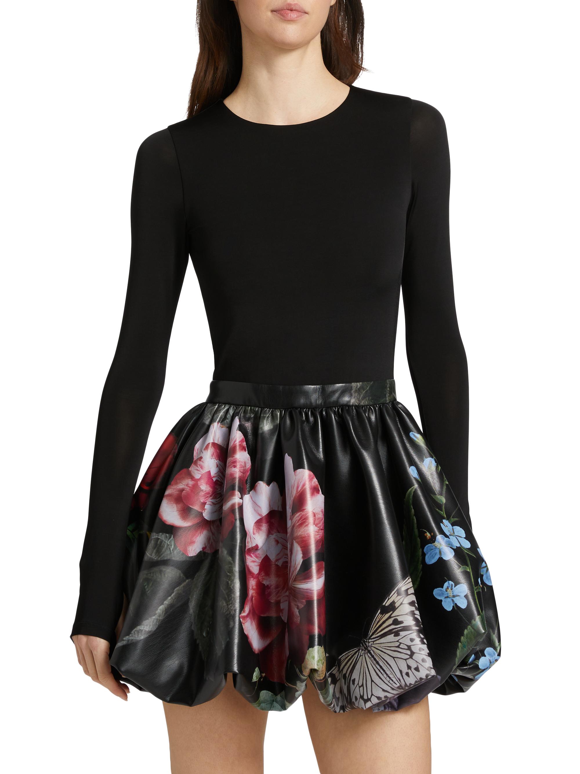 ❣️25新作 新品♡ Alice+Olivia 花柄プリントスカート♡　672 ❣️25新作 新品♡ Alice+Olivia 花柄プリントスカート♡ 672 ❣️25