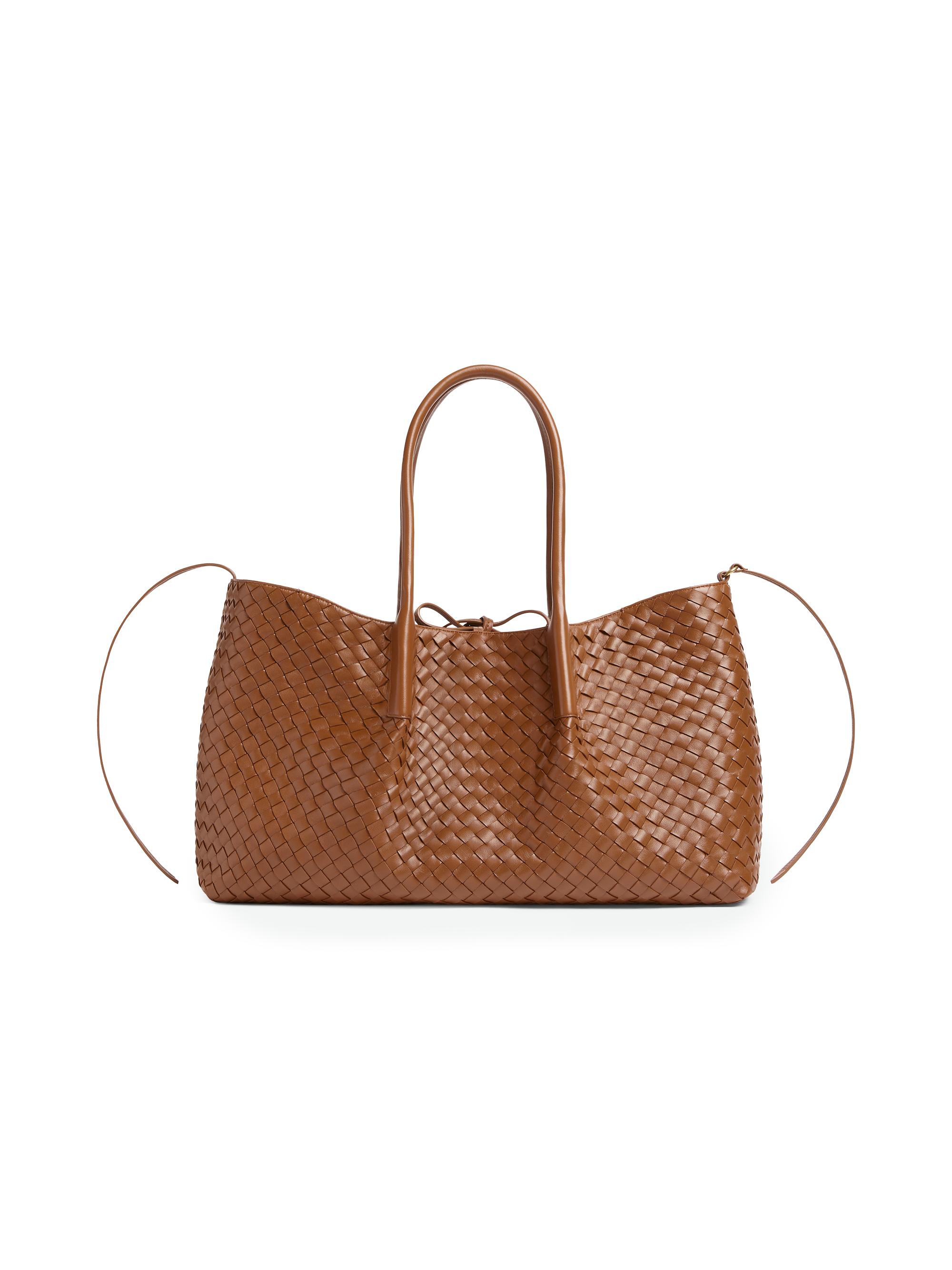 Bottega Veneta Pinacoteca Reversible Intrecciato Leather Tote Bag