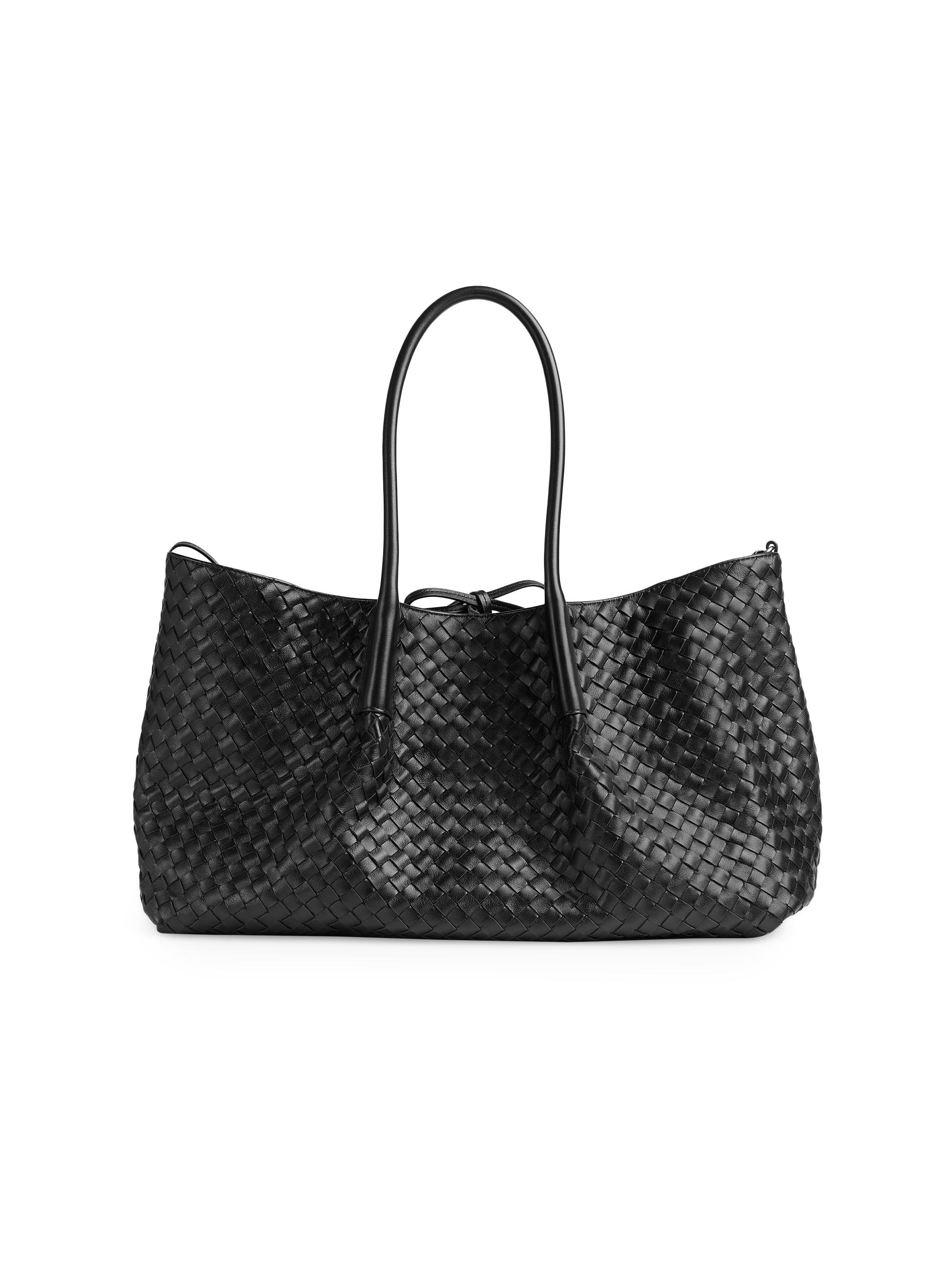 Bottega Veneta Pinacoteca Reversible Intrecciato Leather