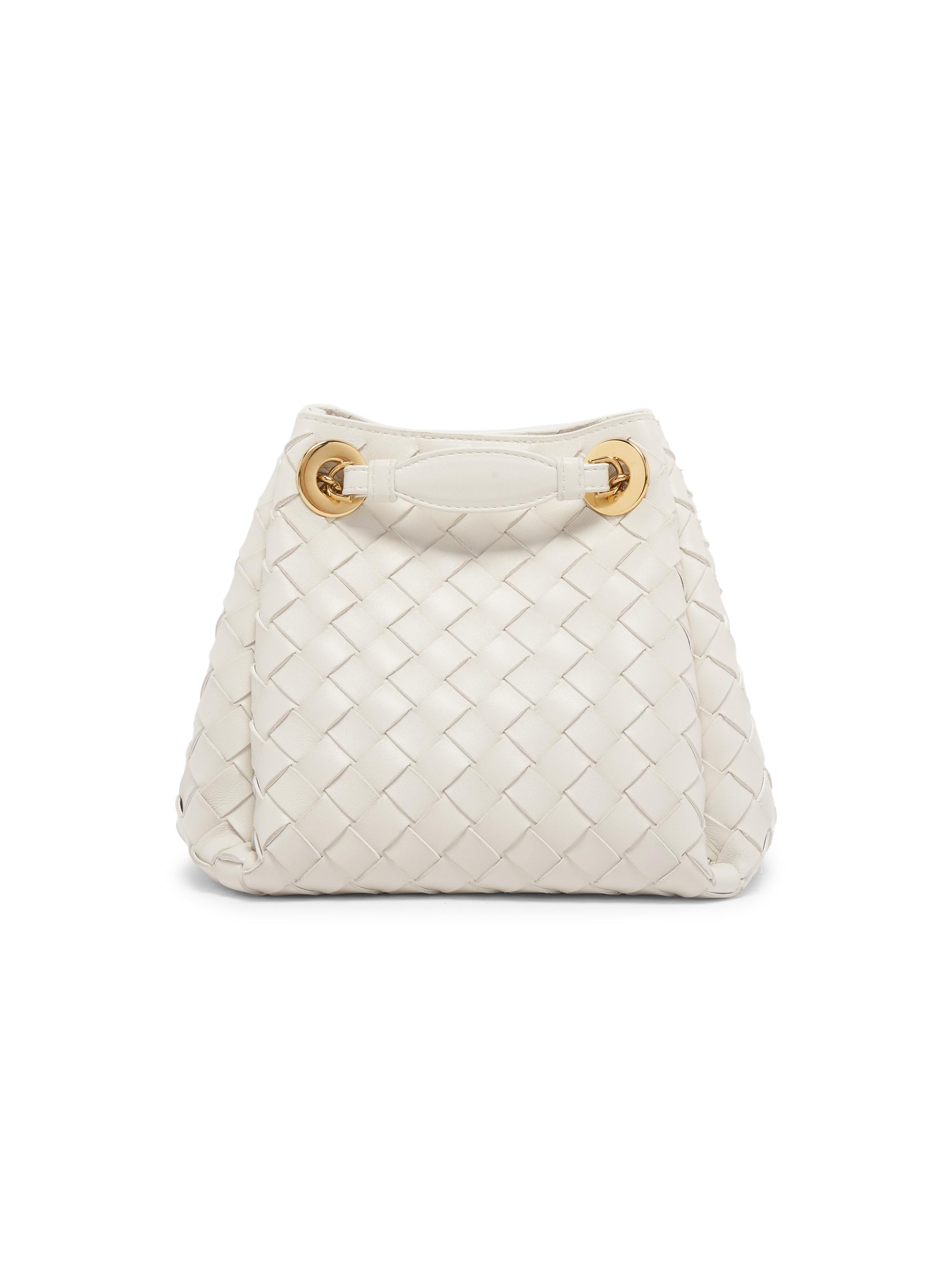 Bottega Veneta Small Parachute Intrecciato Leather Shoulder Bag