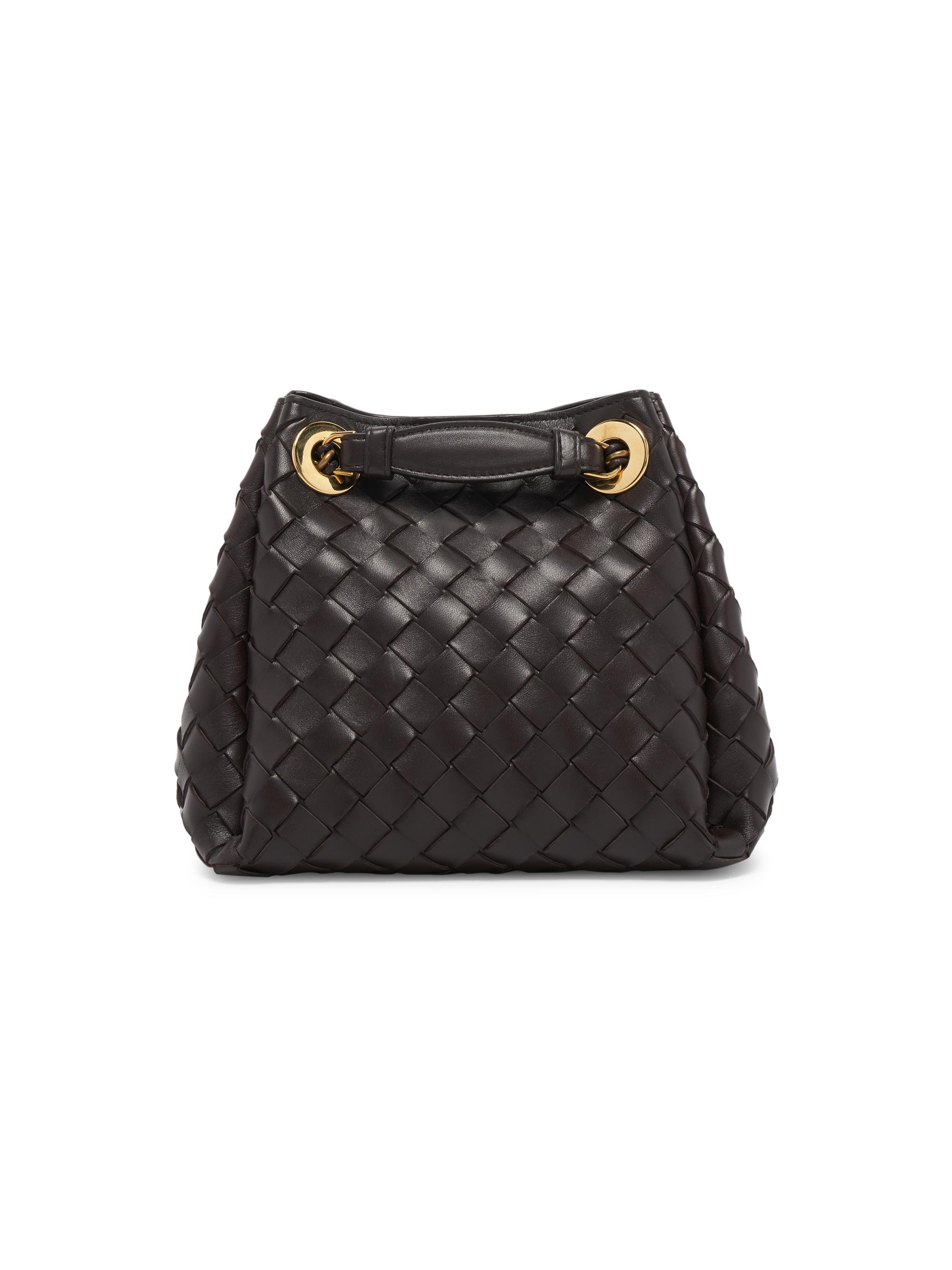 Bottega Veneta Medium Nodini Intrecciato Leather Shoulder Bag