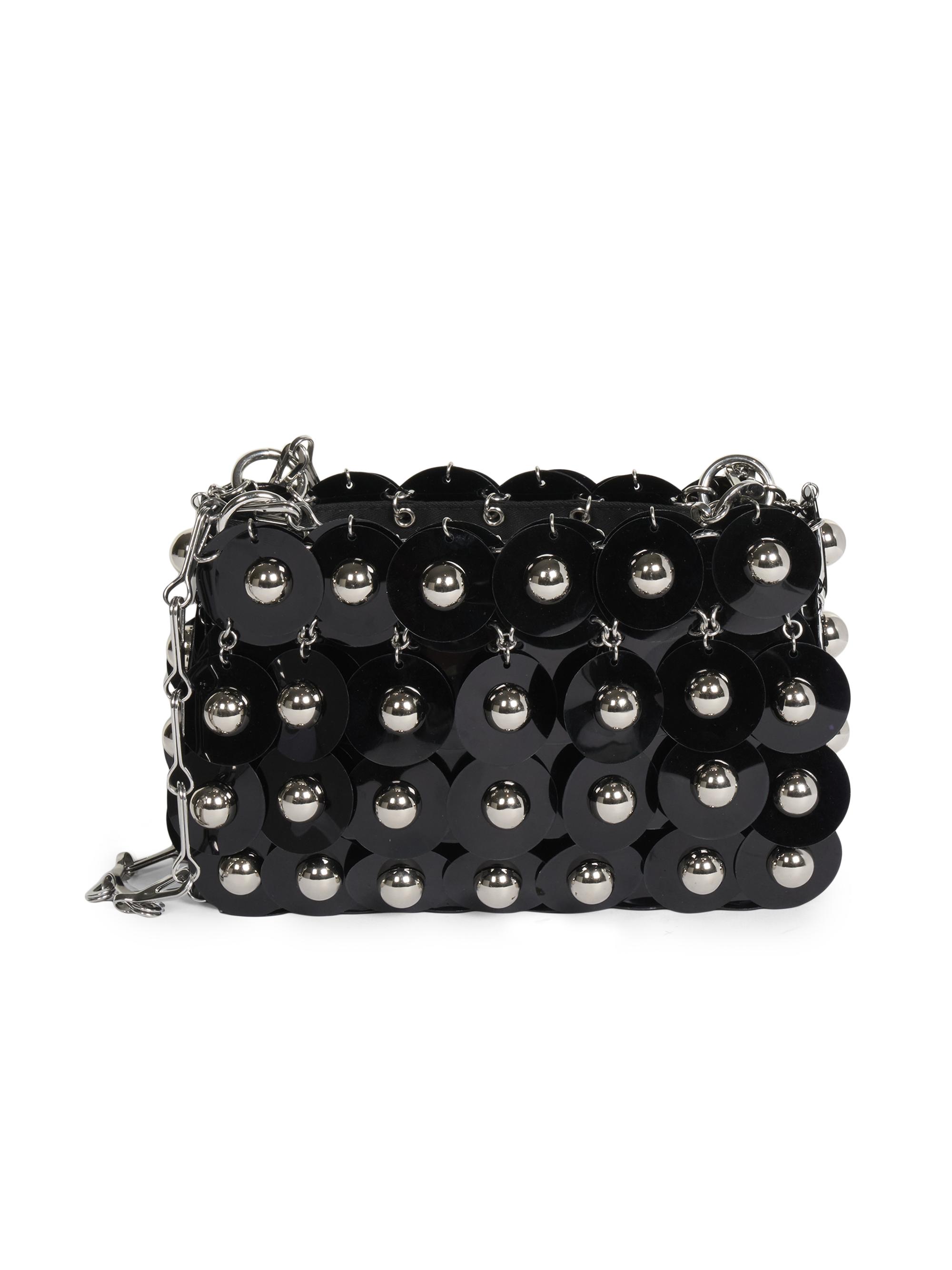 Rabanne Women's Sac A Main Chain-Link Shoulder Bag - Black Silver