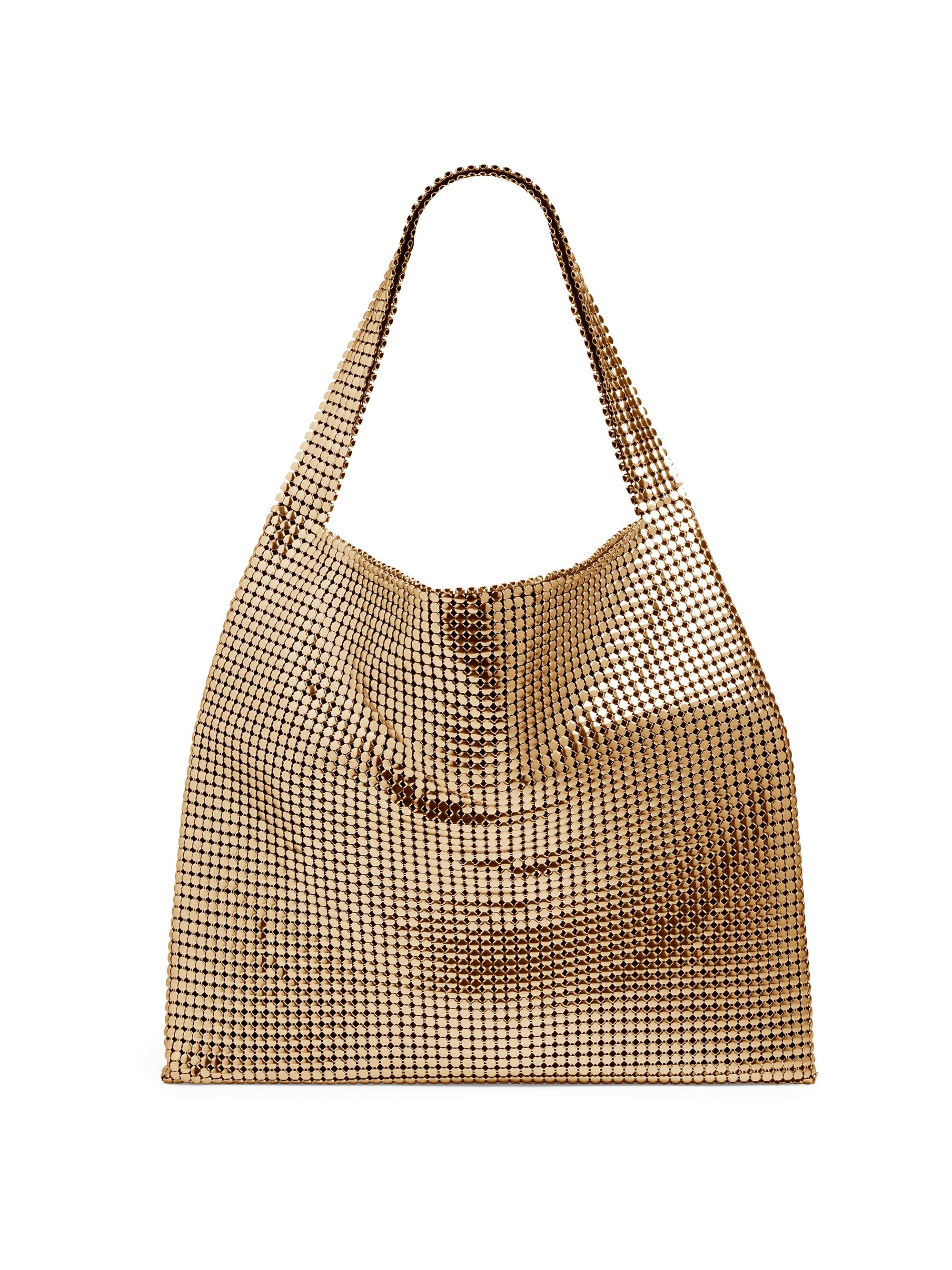 Rabanne Women's Cabas Metallic Shoulder Bag - Copper