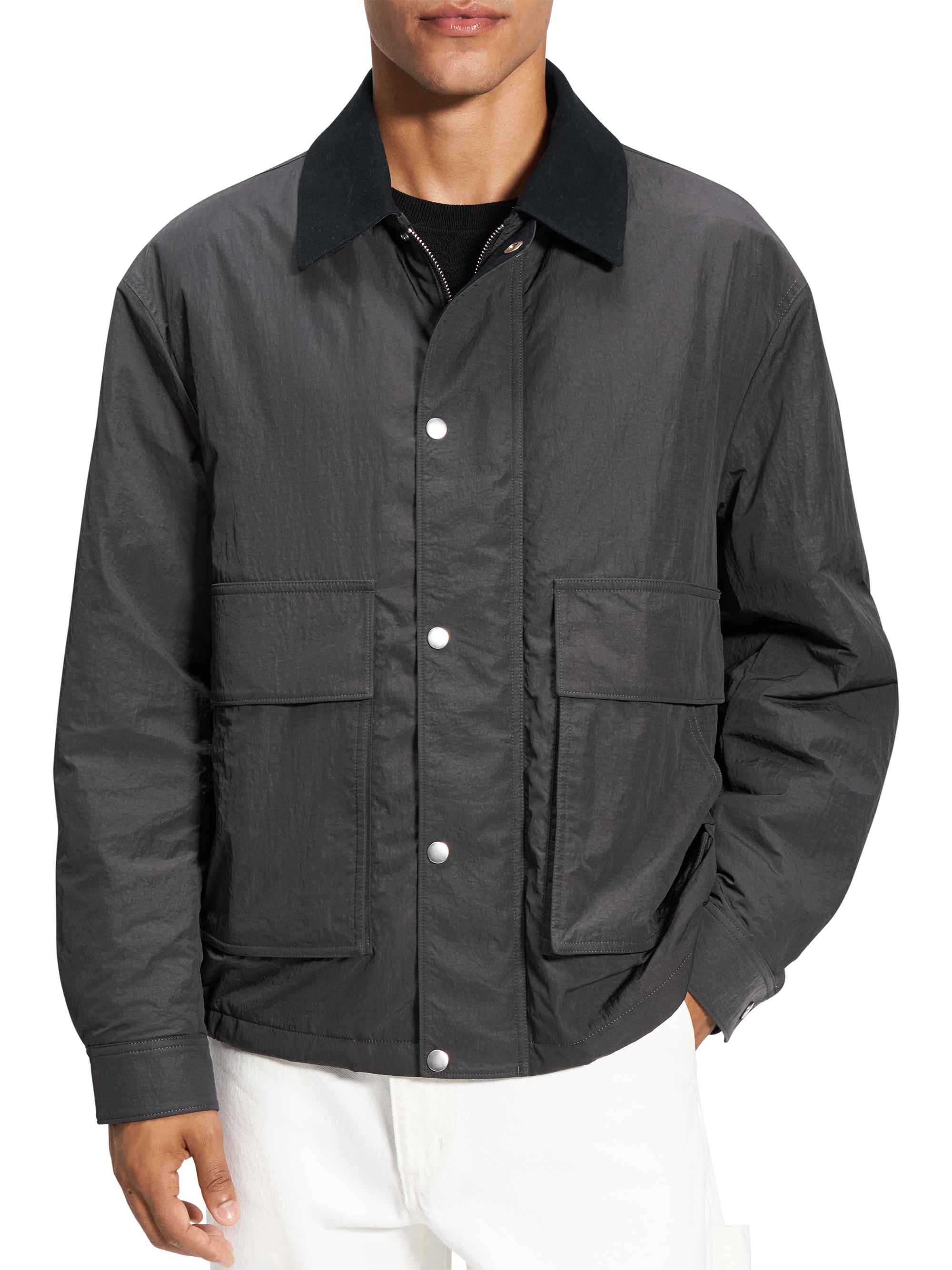Theory ナイロンテック　モッズパーカー Theory Nylon Tech Utility Jacket | Saks Fifth Avenue