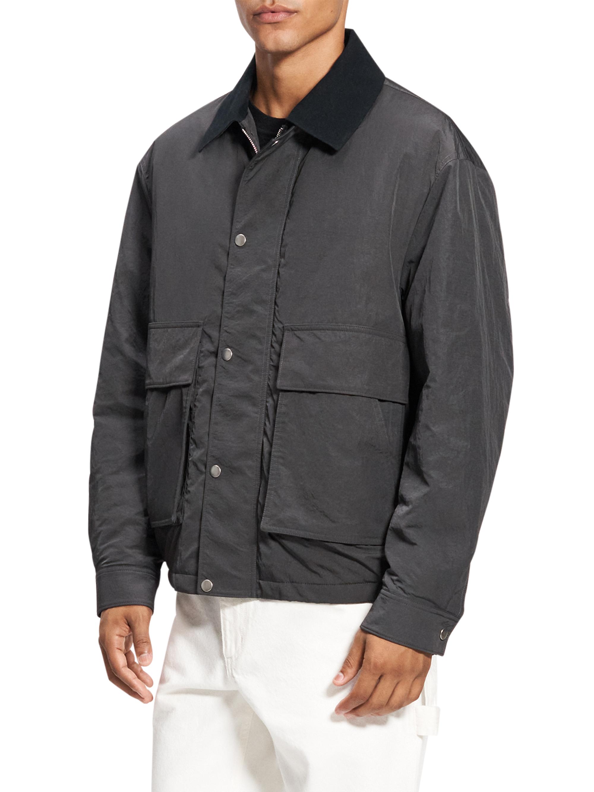 Theory Nylon Tech Utility Jacket | Saks Fifth Avenue